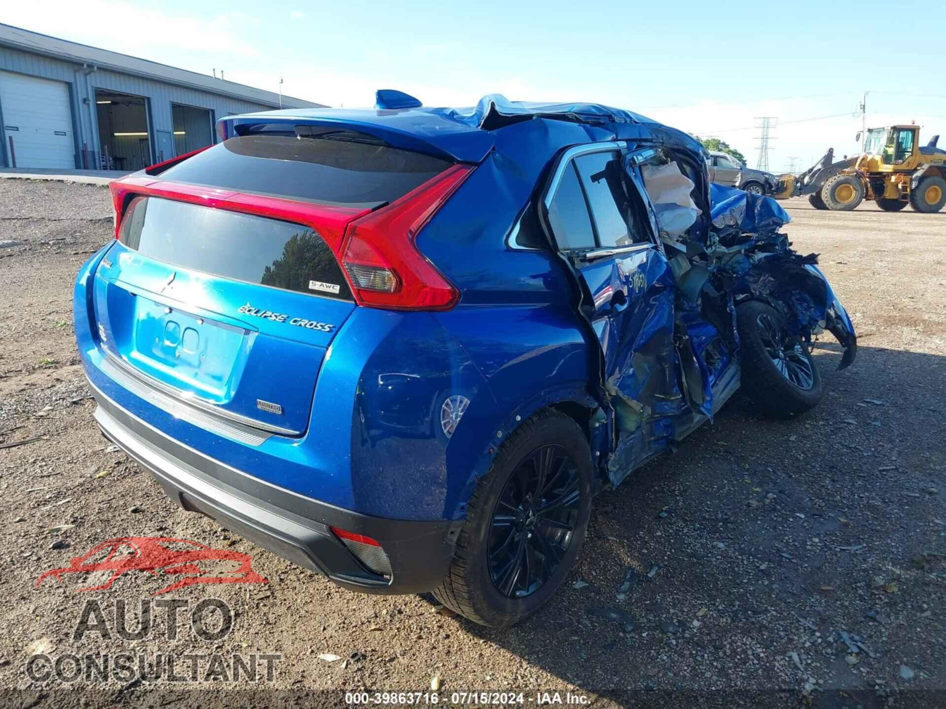 MITSUBISHI ECLIPSE CROSS 2018 - JA4AT4AA6JZ043937