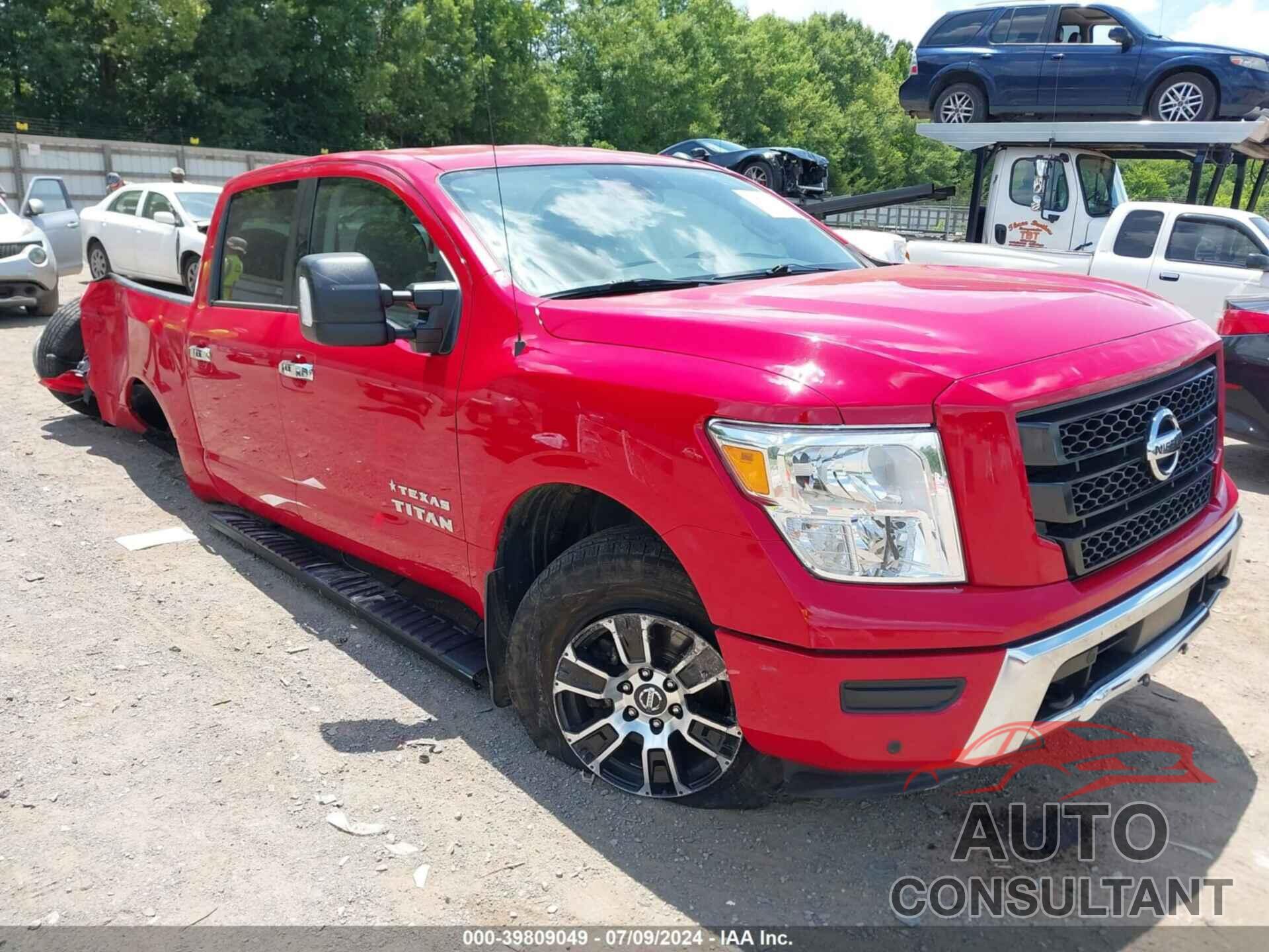 NISSAN TITAN 2021 - 1N6AA1EDXMN525415