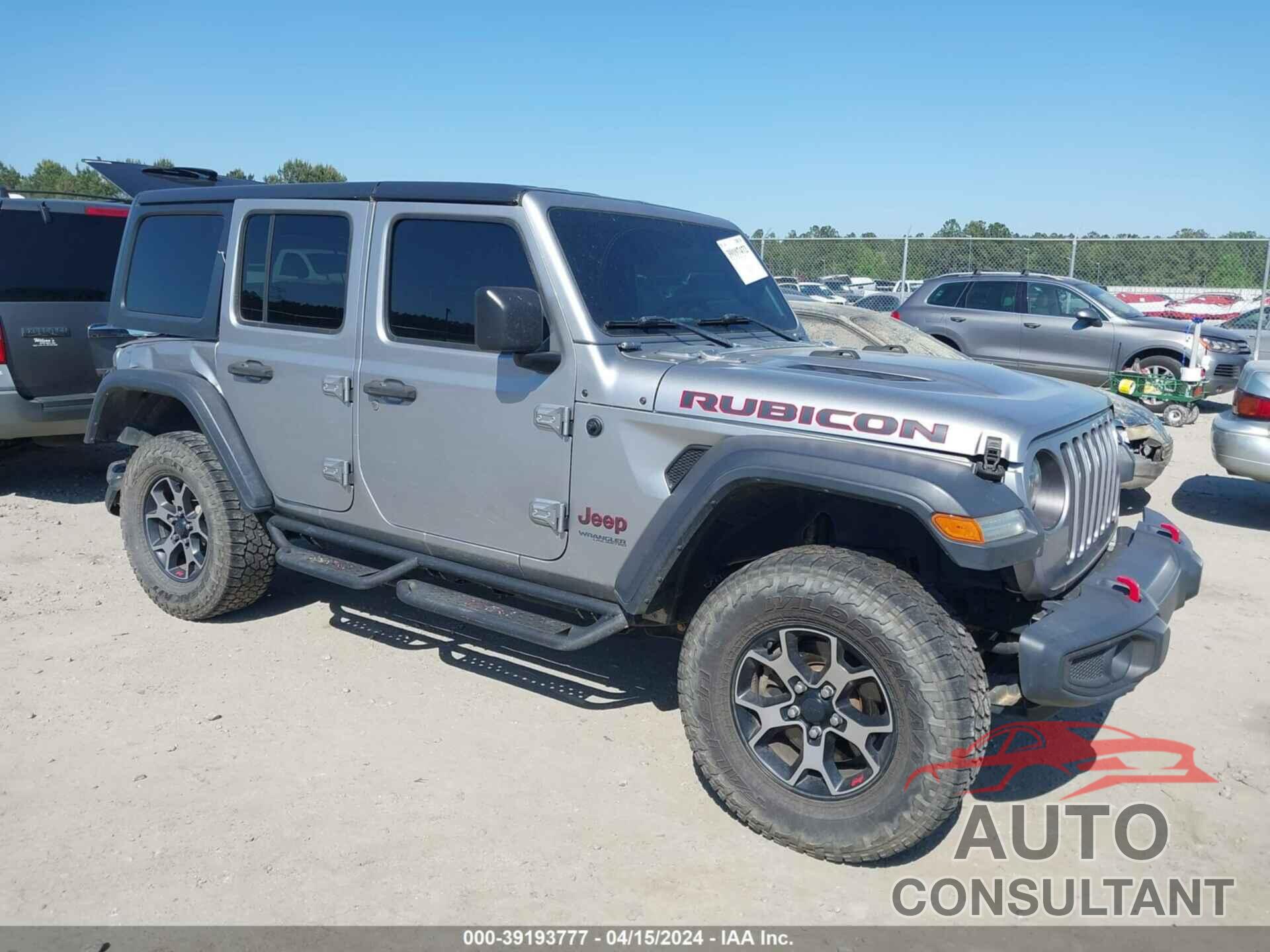 JEEP WRANGLER UNLIMITED 2018 - 1C4HJXFG5JW113339