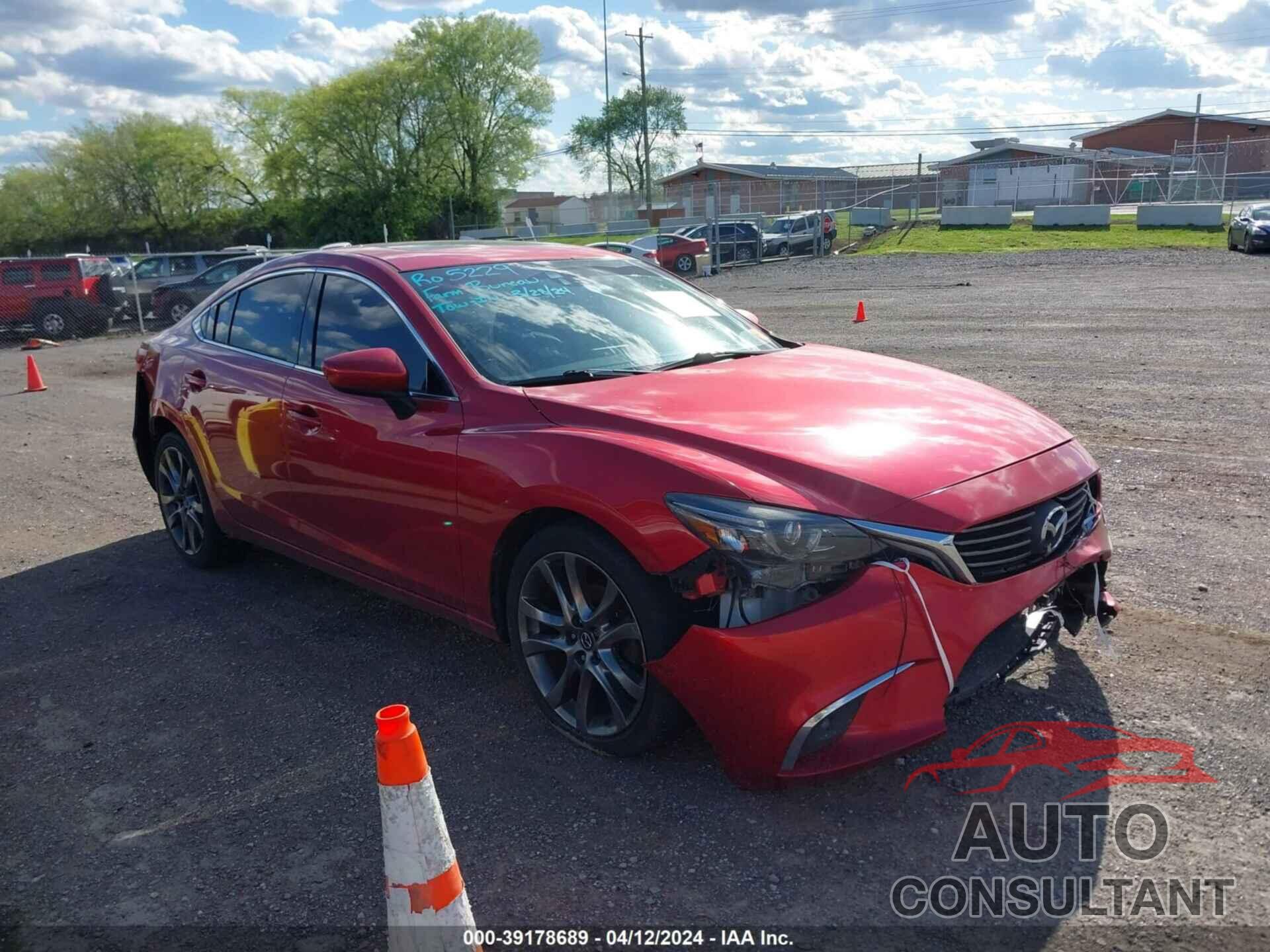 MAZDA MAZDA6 2016 - JM1GJ1W59G1450545