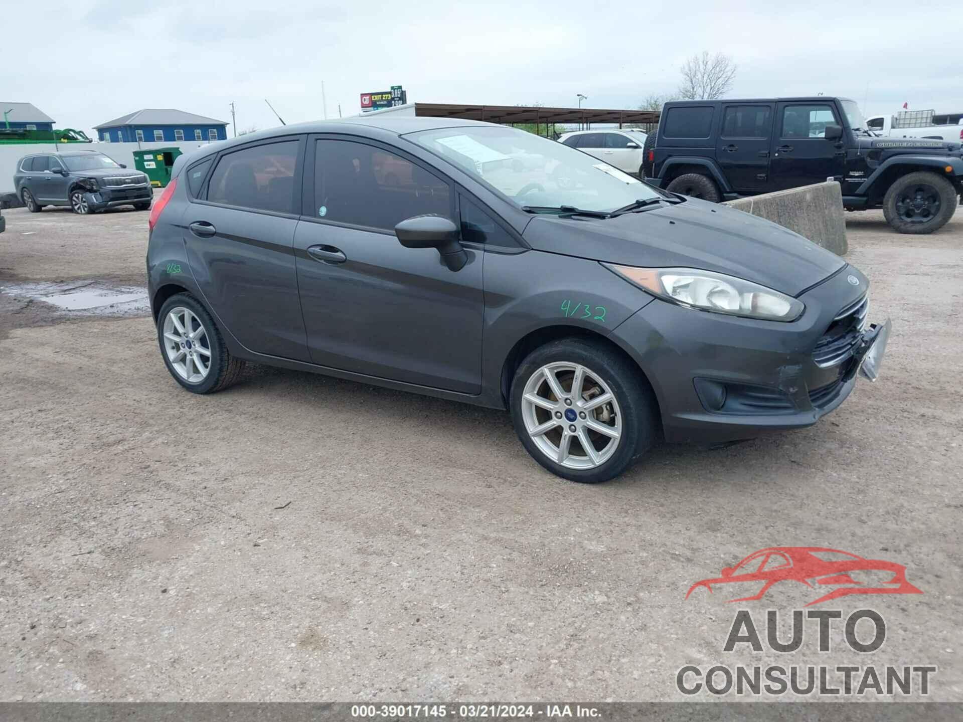 FORD FIESTA 2017 - 3FADP4EJXHM138987