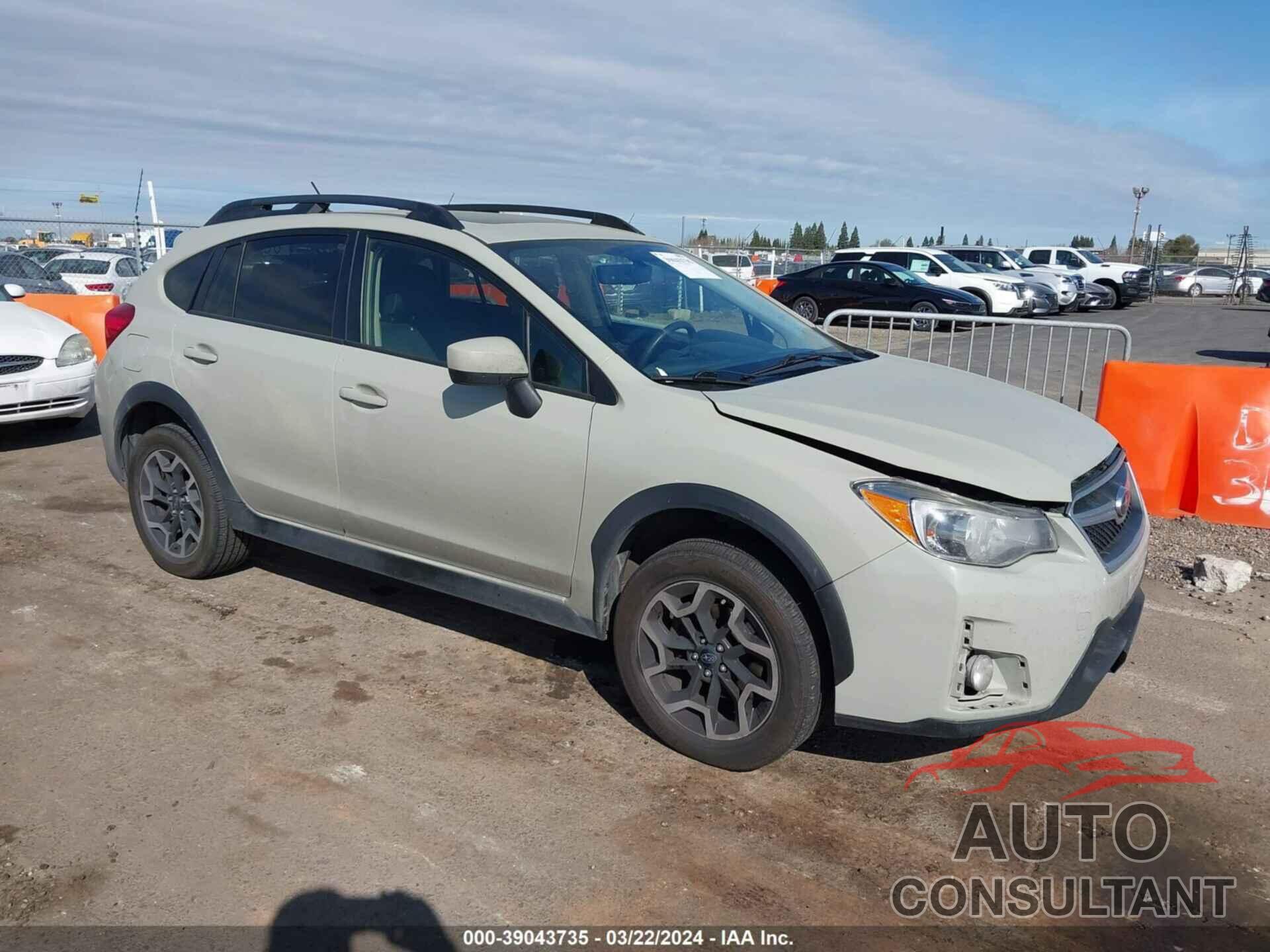 SUBARU CROSSTREK 2017 - JF2GPABC0HH268178