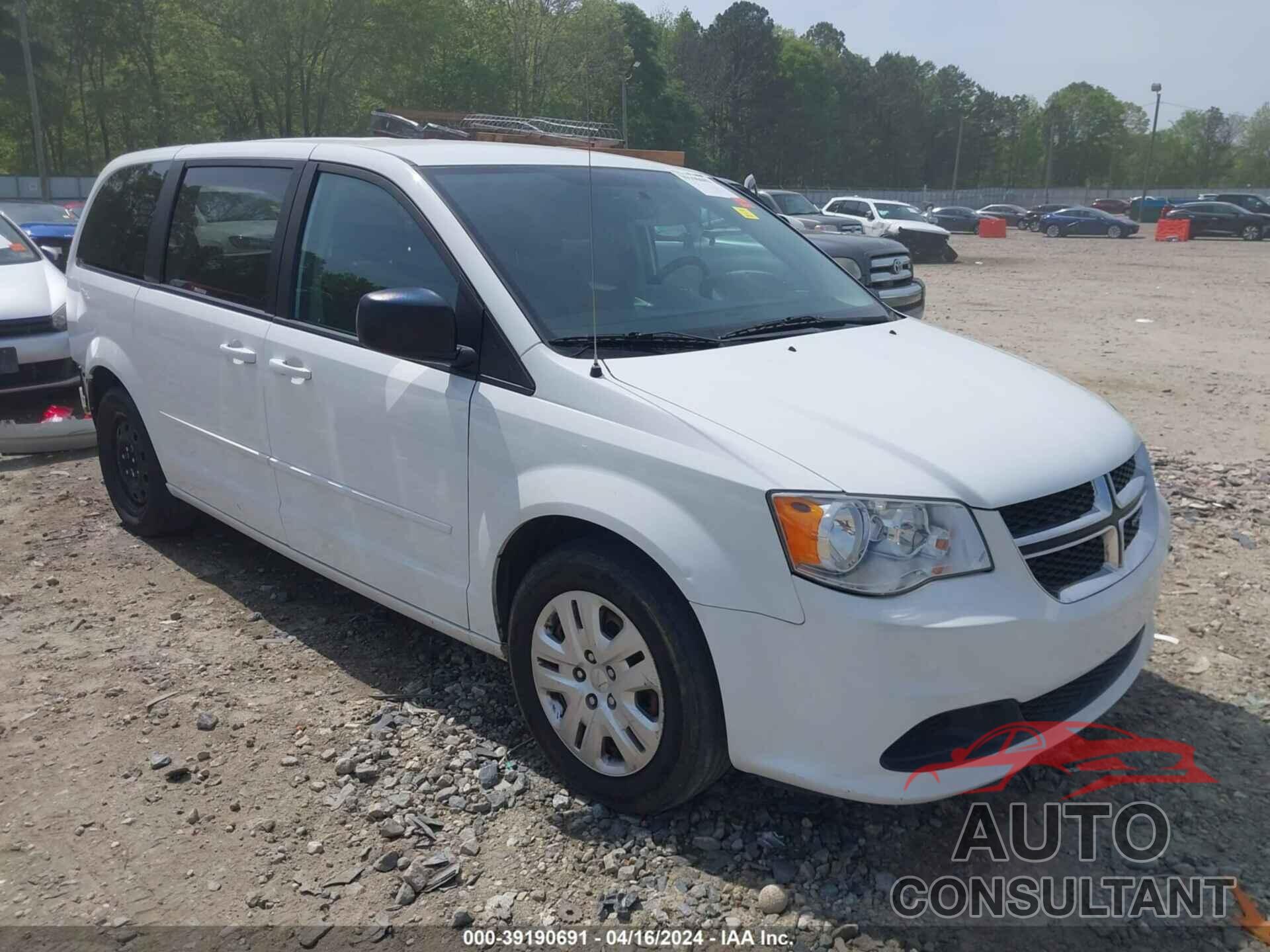 DODGE GRAND CARAVAN 2017 - 2C4RDGBG8HR548389