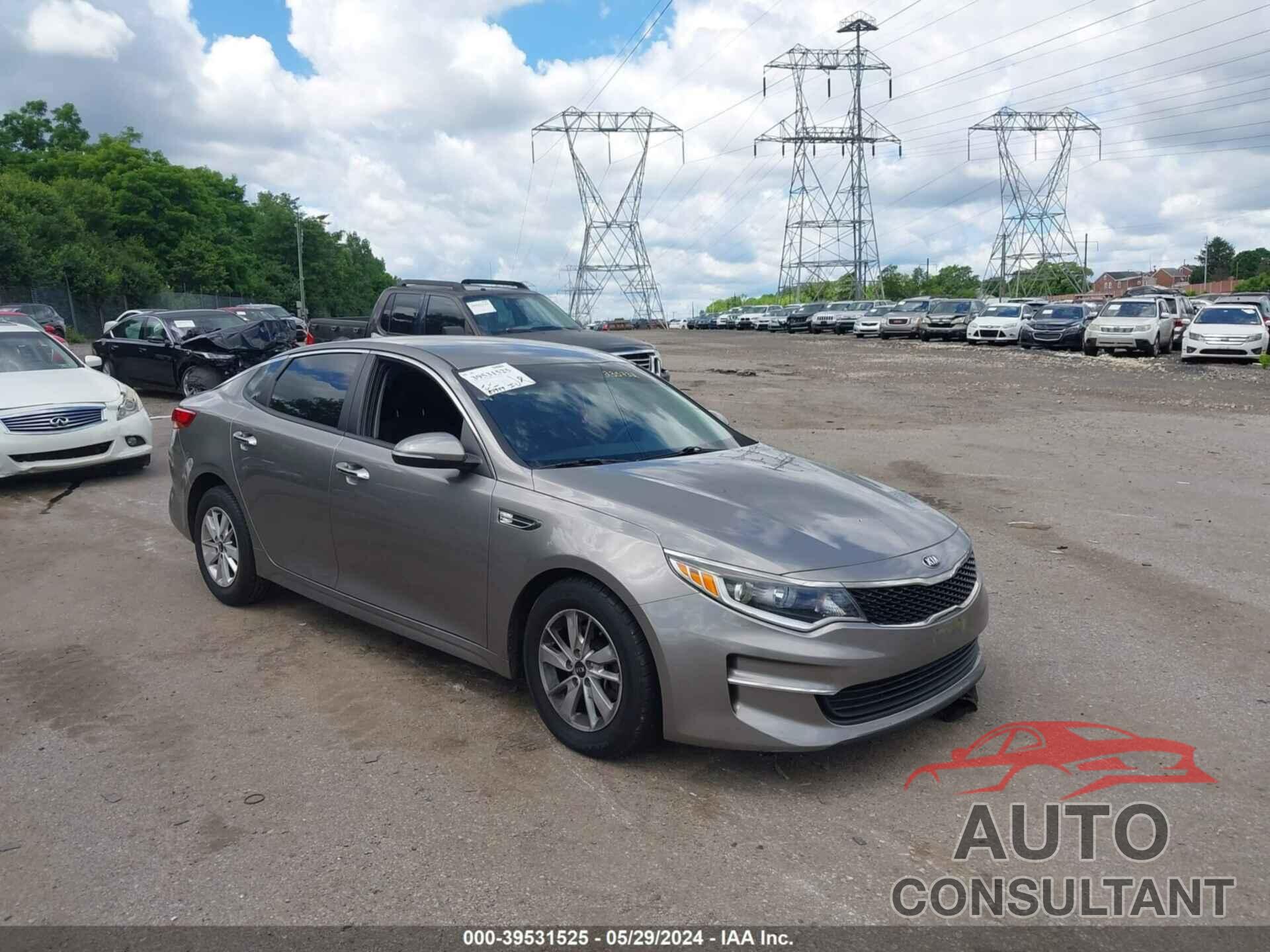KIA OPTIMA 2018 - 5XXGT4L34JG235732