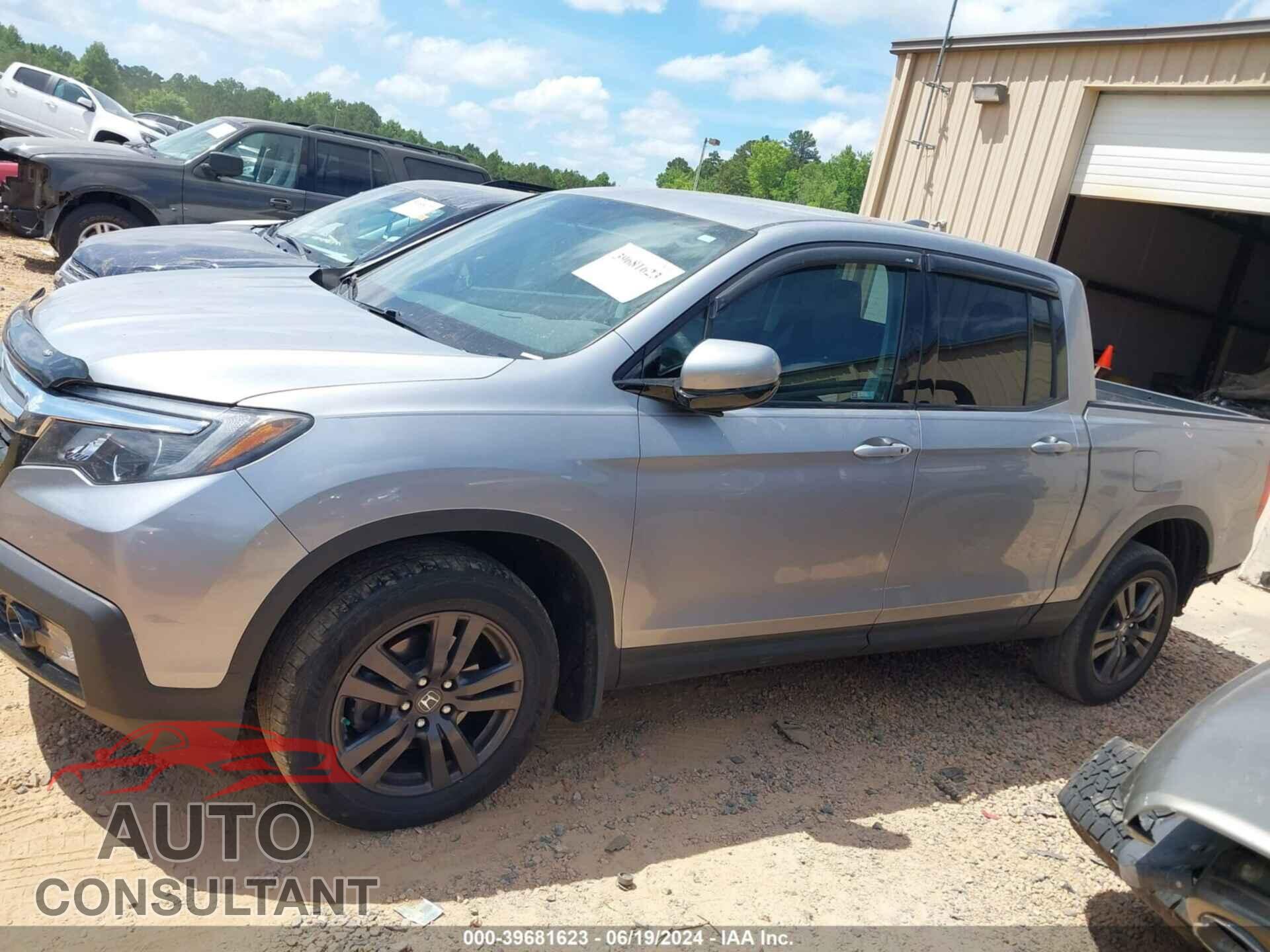 HONDA RIDGELINE 2019 - 5FPYK3F12KB002004