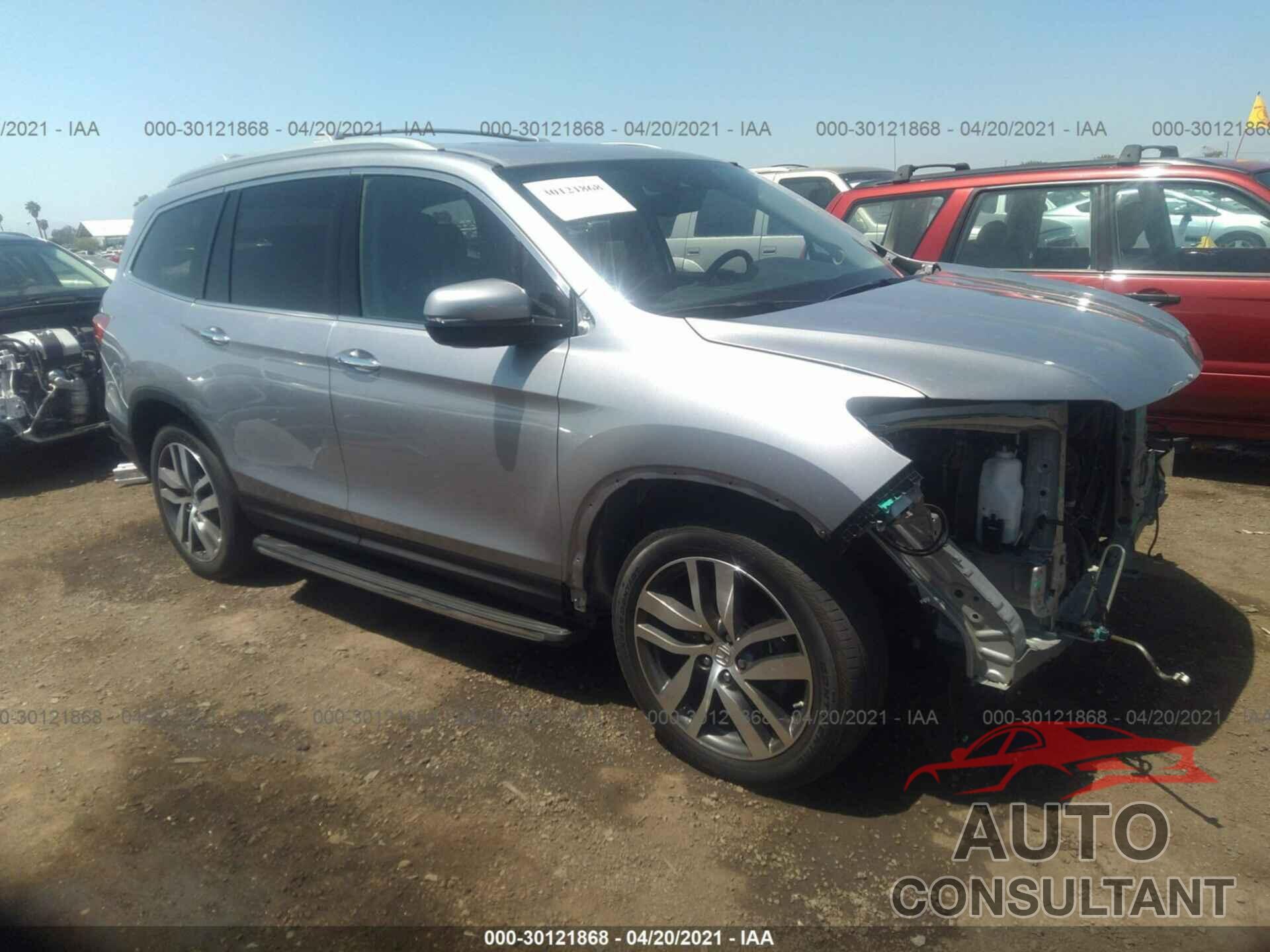 HONDA PILOT 2016 - 5FNYF6H08GB033848