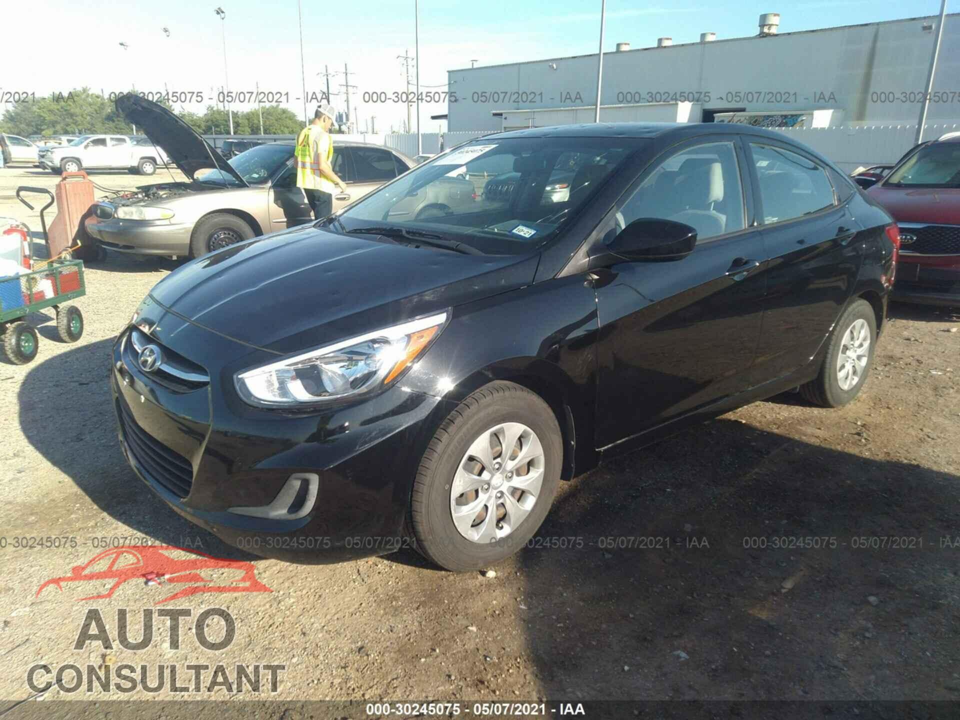 HYUNDAI ACCENT 2017 - KMHCT4AE7HU276357