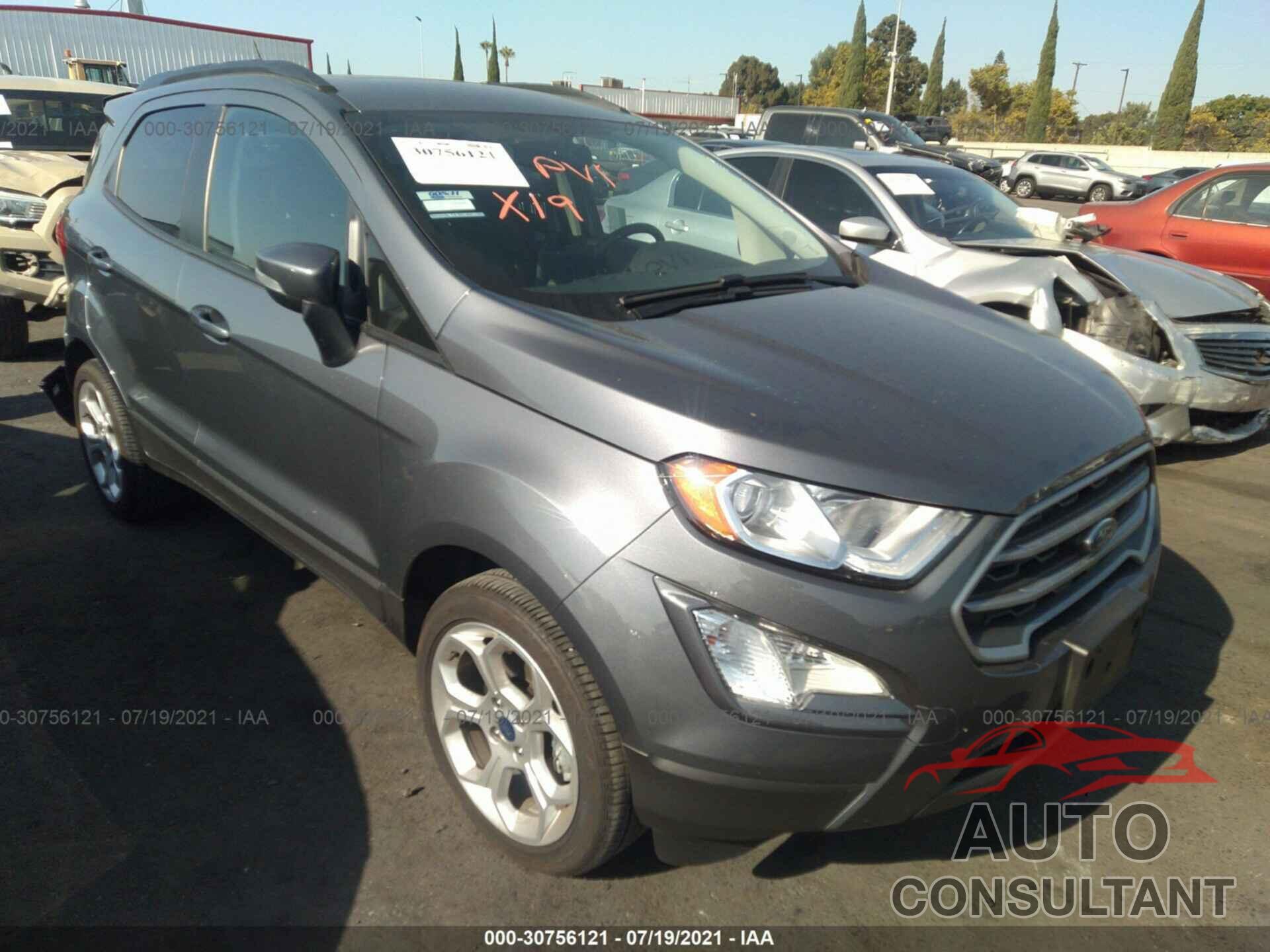 FORD ECOSPORT 2021 - MAJ3S2GE3MC401038