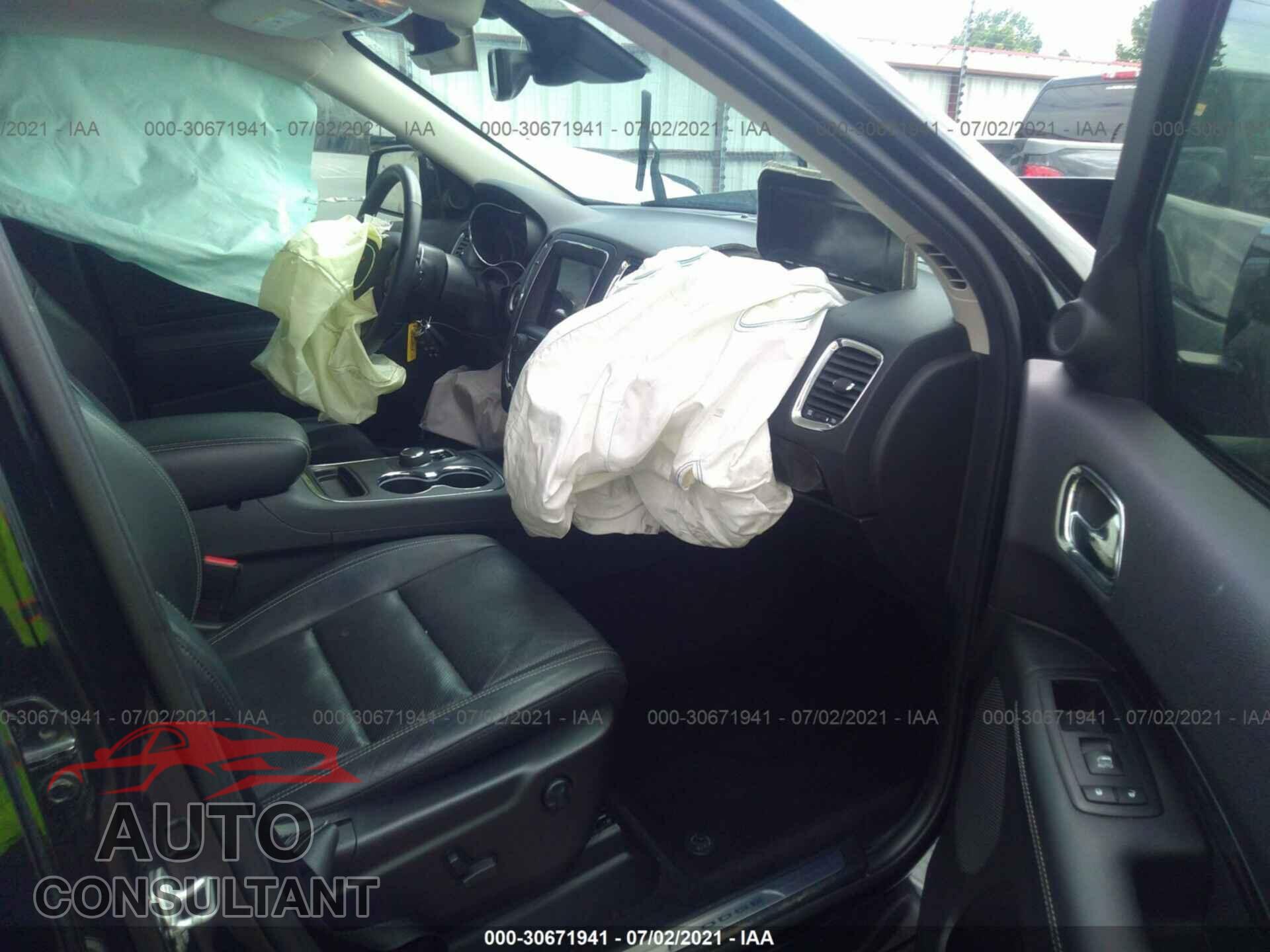 DODGE DURANGO 2017 - 1C4RDHEG2HC798754