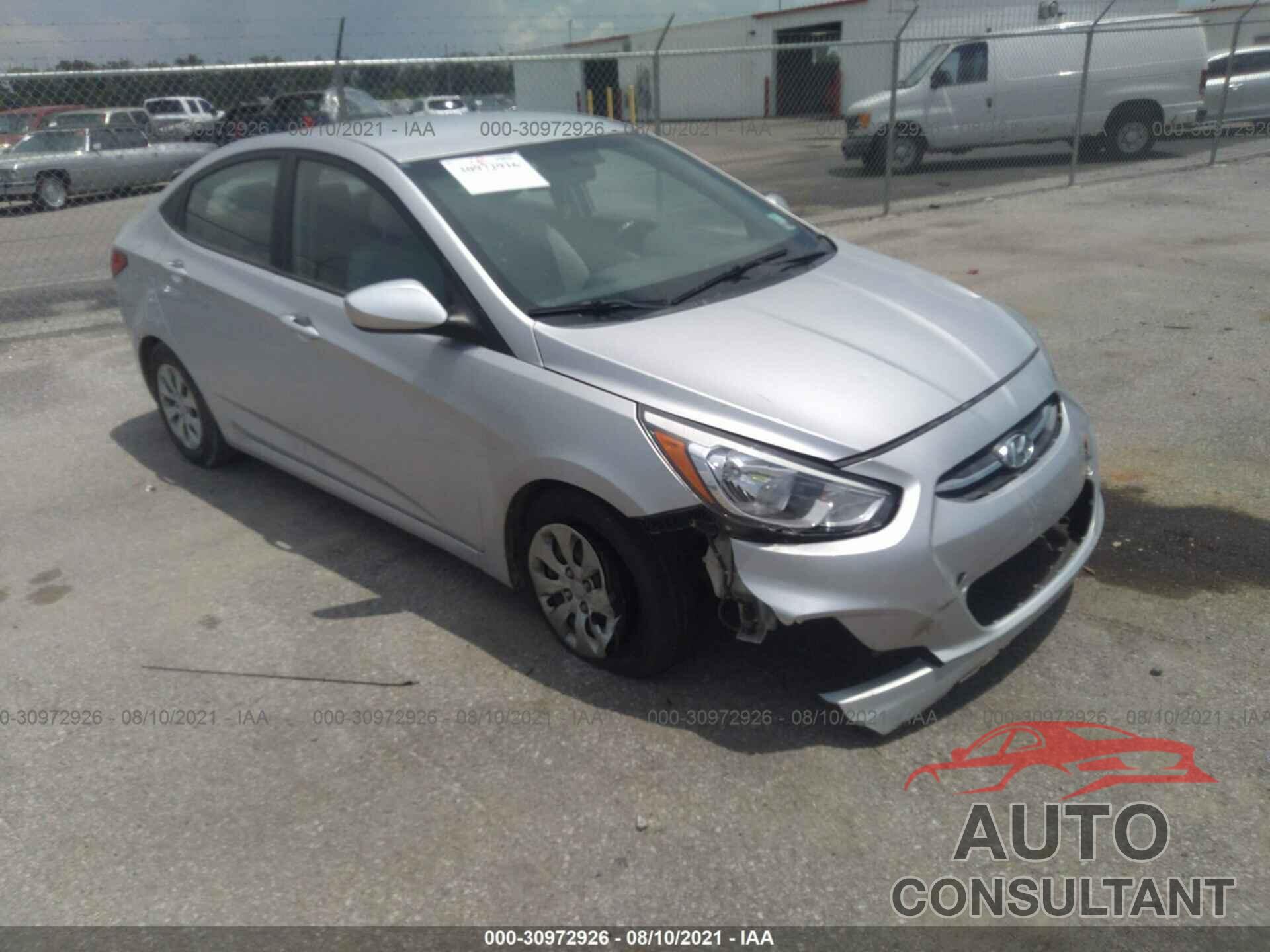 HYUNDAI ACCENT 2017 - KMHCT4AE0HU208935