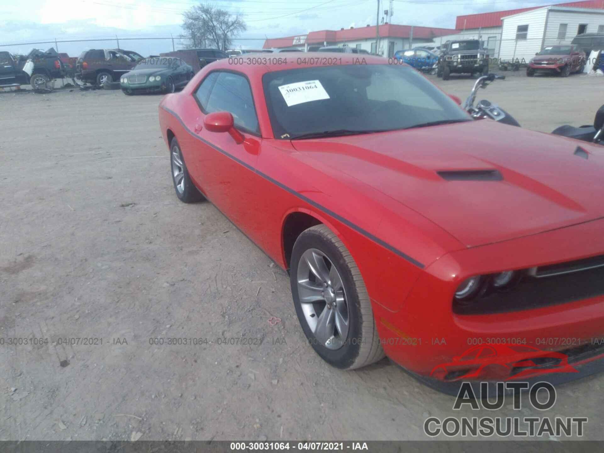 DODGE CHALLENGER 2016 - 2C3CDZAG0GH236434