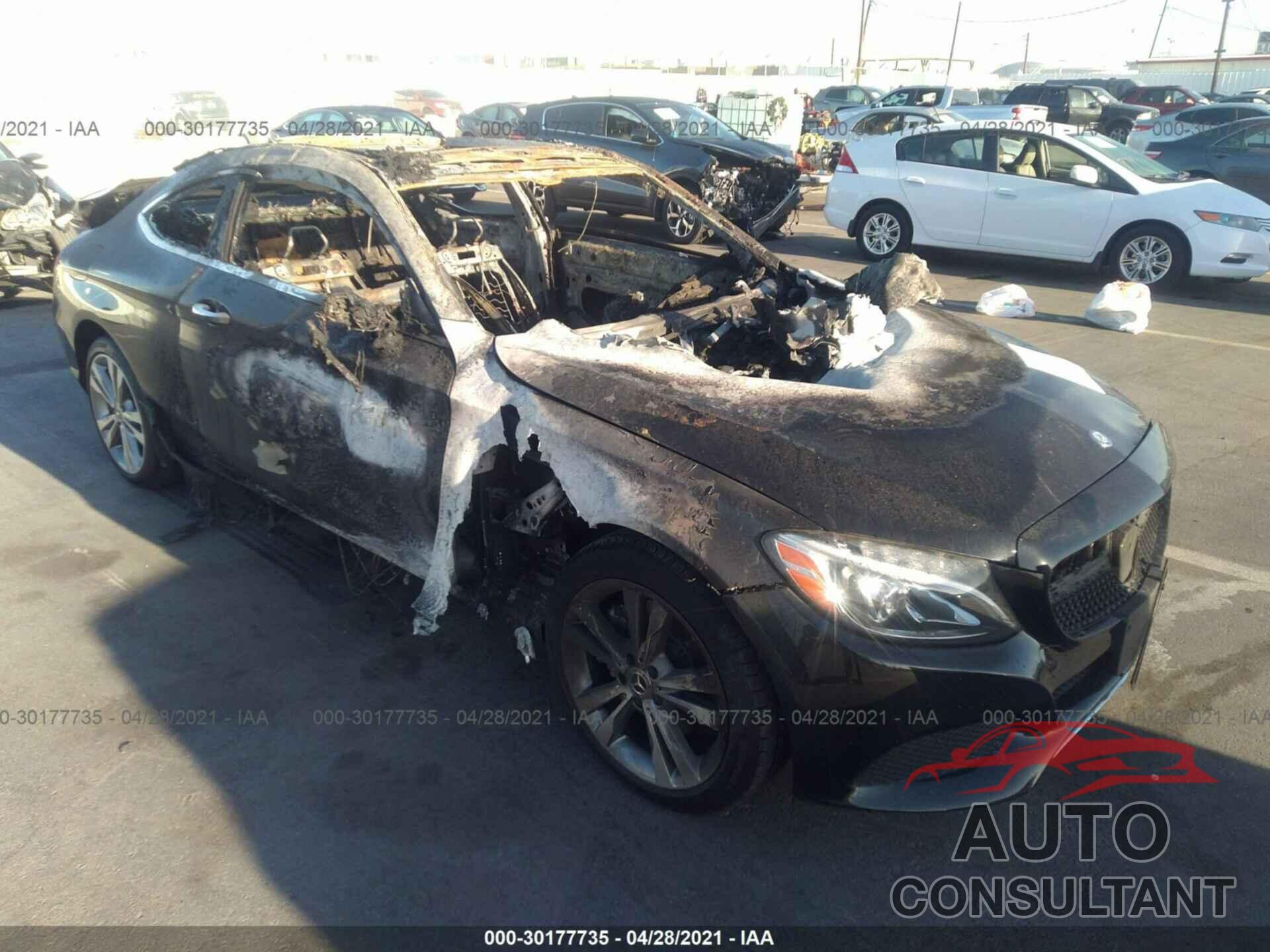 MERCEDES-BENZ C-CLASS 2017 - WDDWJ4JB9HF513857