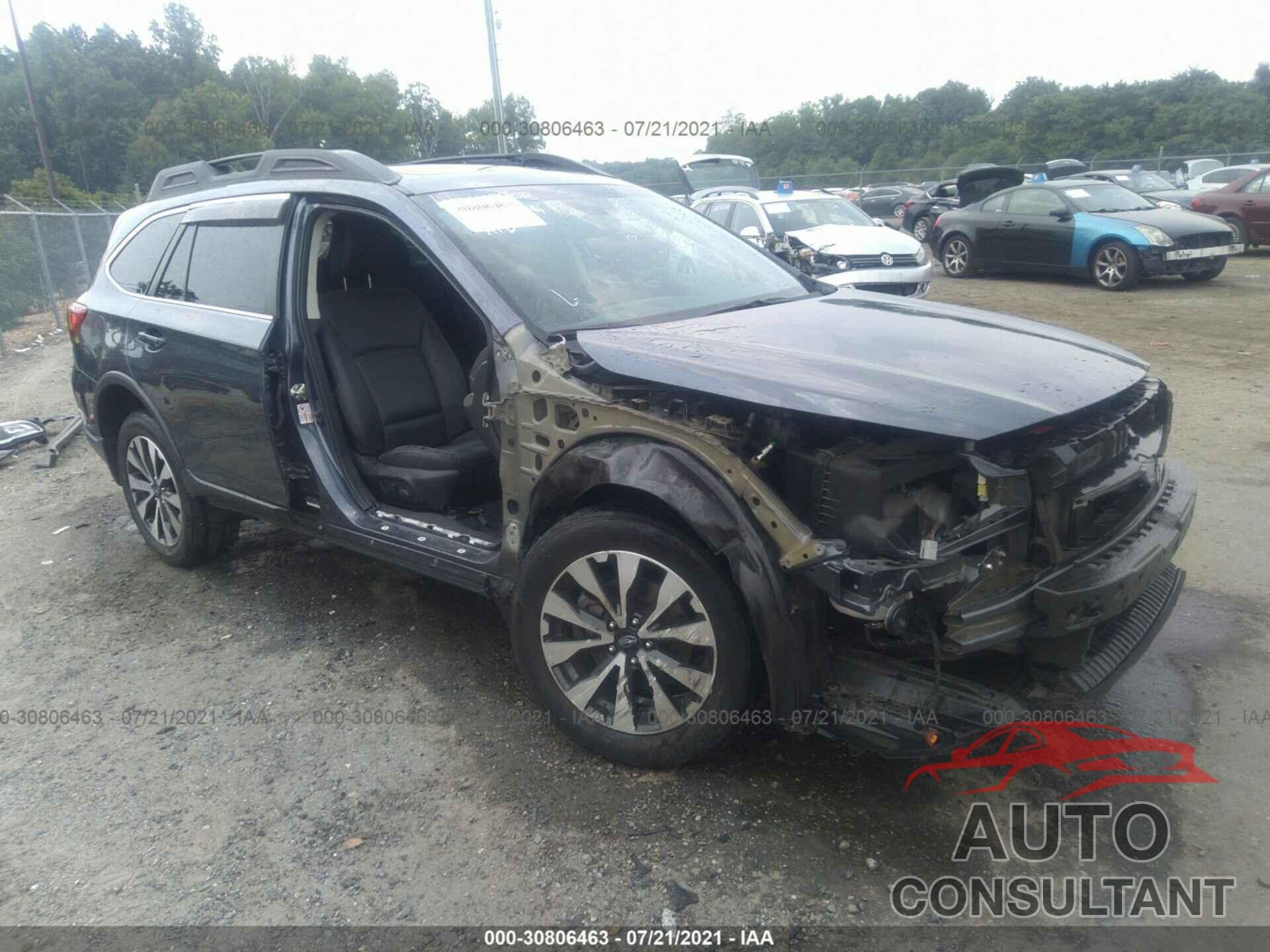 SUBARU OUTBACK 2016 - 4S4BSENC8G3304636