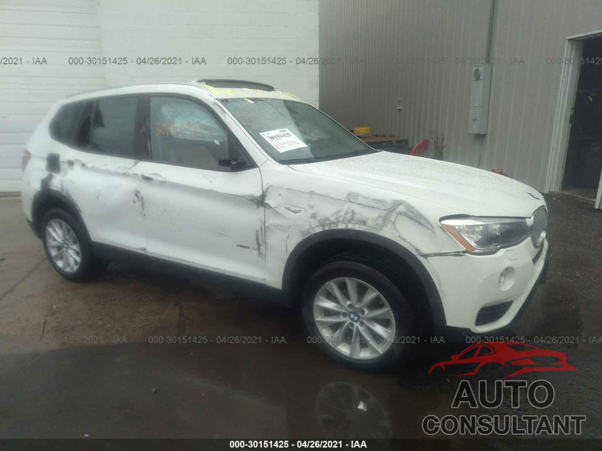 BMW X3 2017 - 5UXWX9C34H0W71441