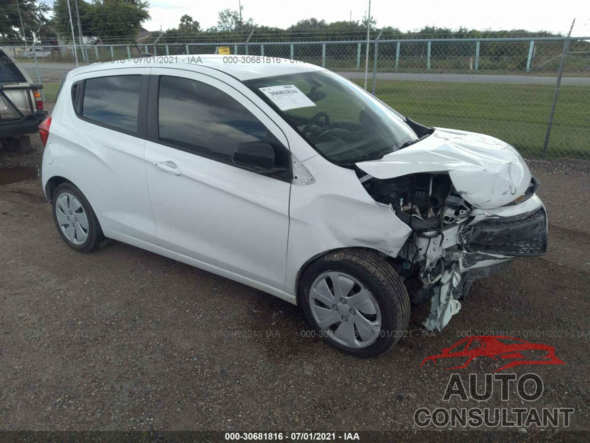 CHEVROLET SPARK 2017 - KL8CB6SA1HC762286
