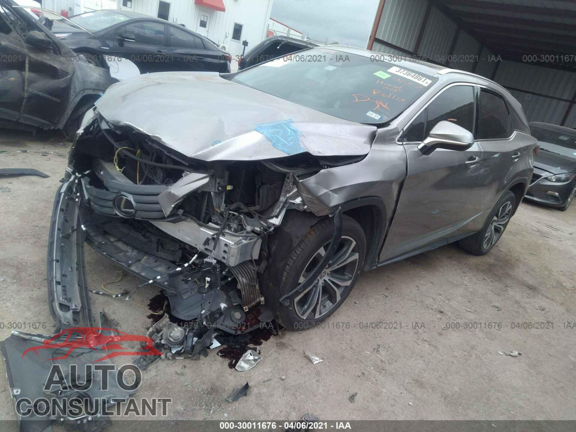 LEXUS RX 2017 - 2T2ZZMCA4HC043357
