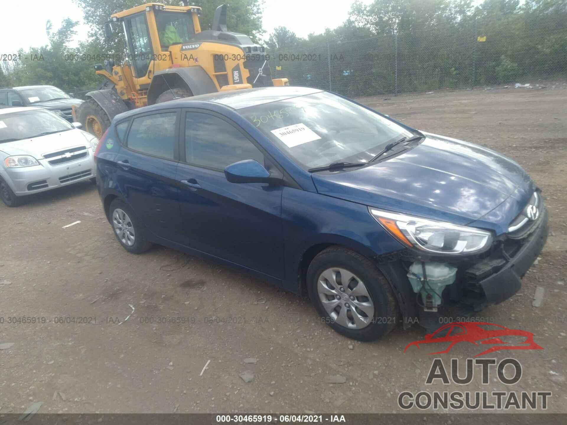 HYUNDAI ACCENT 2016 - KMHCT5AE8GU247258