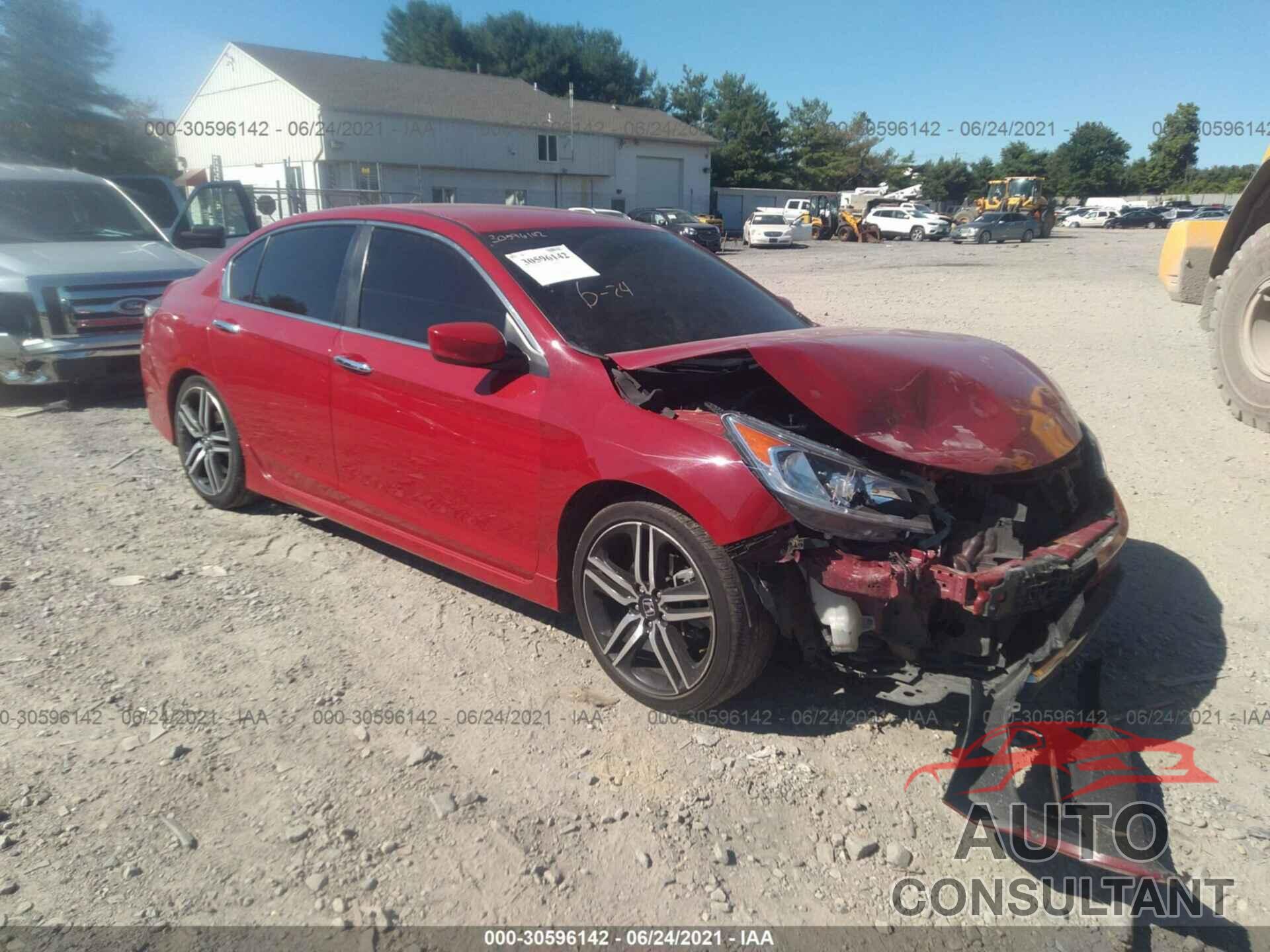 HONDA ACCORD SEDAN 2017 - 1HGCR2F50HA229089