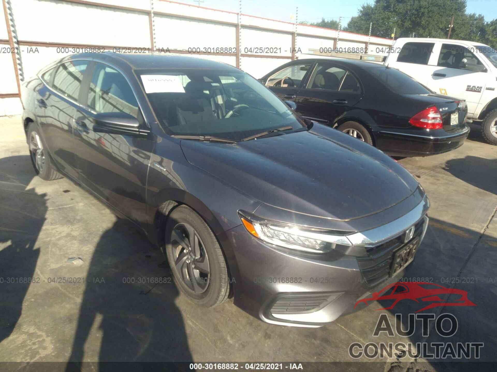HONDA INSIGHT 2019 - 19XZE4F56KE031234
