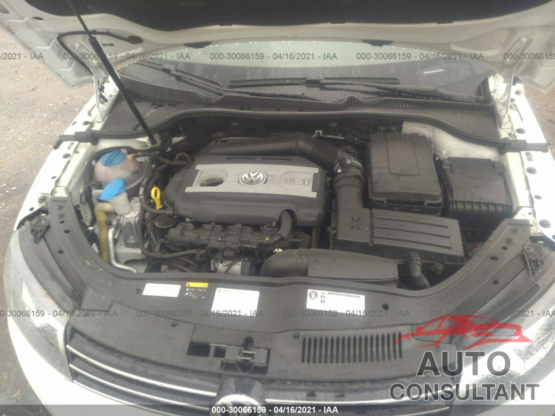 VOLKSWAGEN EOS 2016 - WVWBW8AH1GV000094