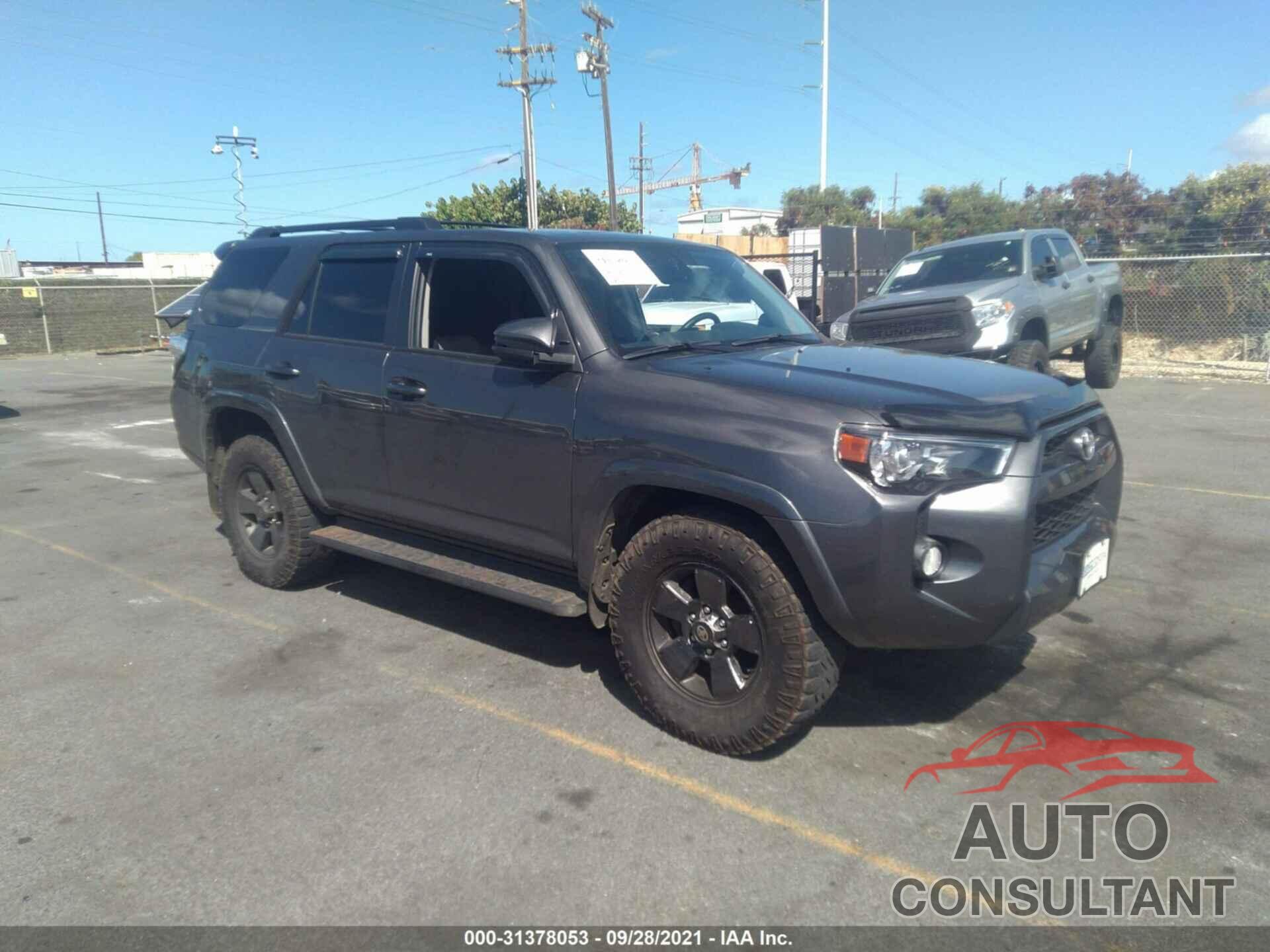 TOYOTA 4RUNNER 2017 - JTEZU5JR5H5159726