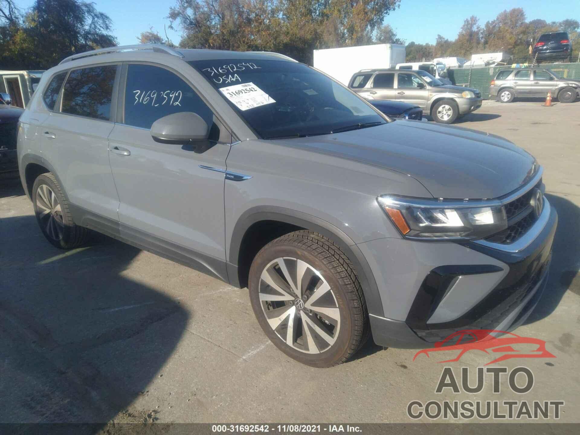 VOLKSWAGEN TAOS 2022 - 3VVTX7B24NM013047