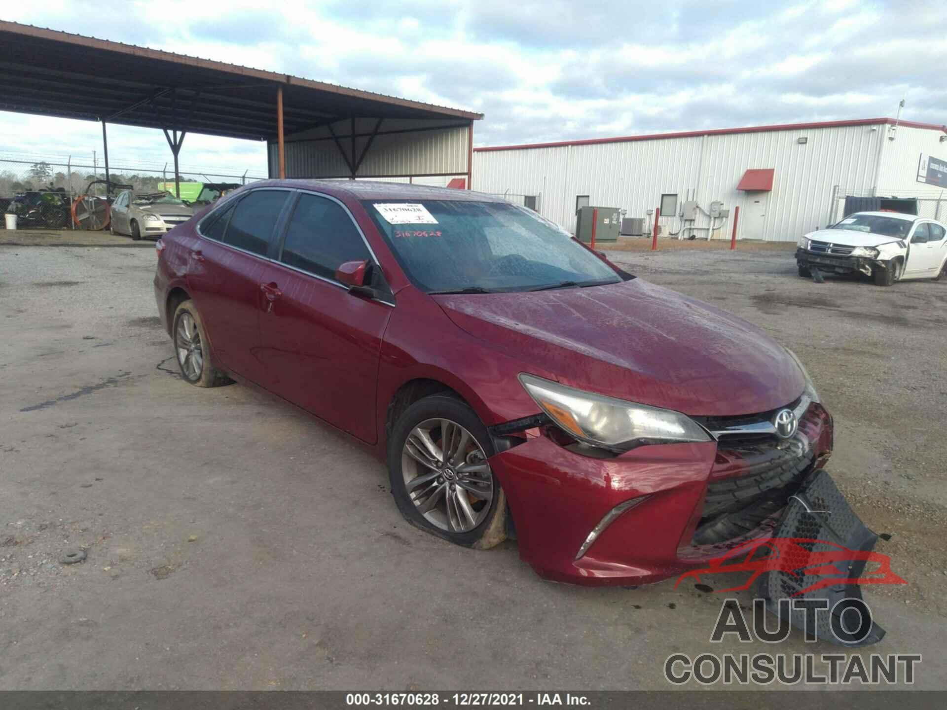 TOYOTA CAMRY 2016 - 4T1BF1FK3GU528877