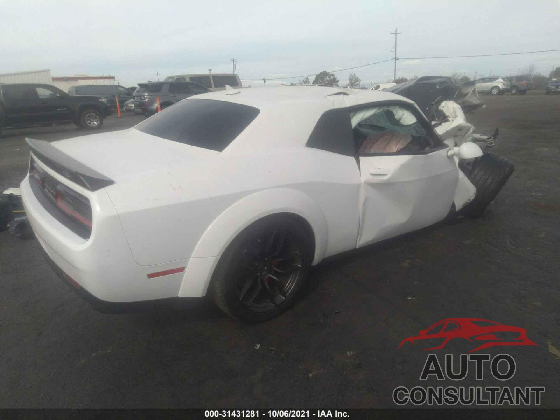 DODGE CHALLENGER 2019 - 2C3CDZL91KH731281