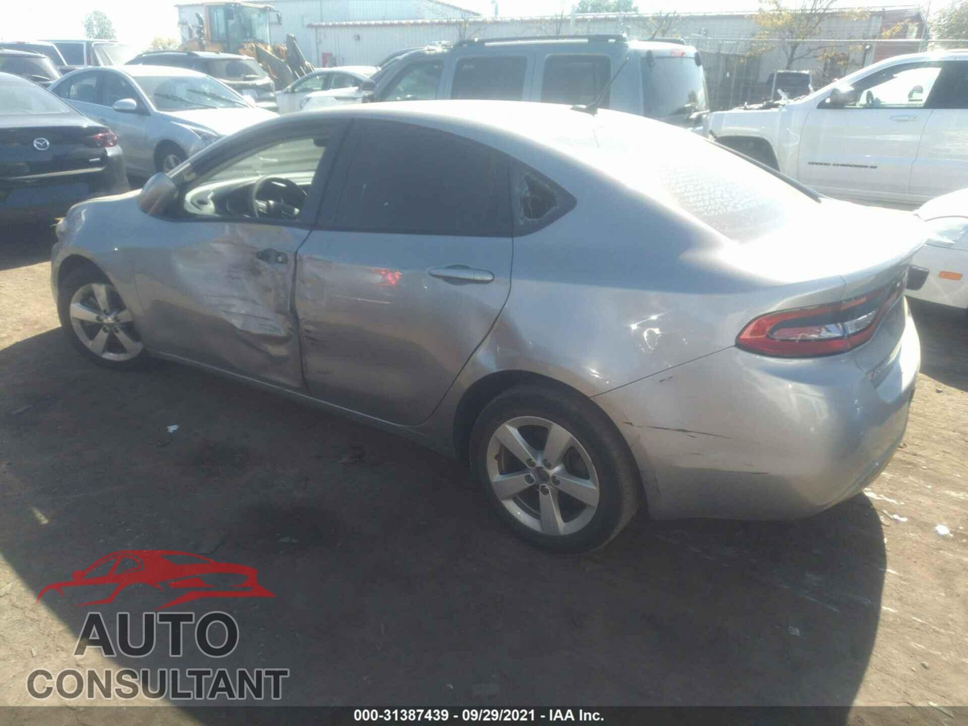 DODGE DART 2016 - 1C3CDFBB7GD505446