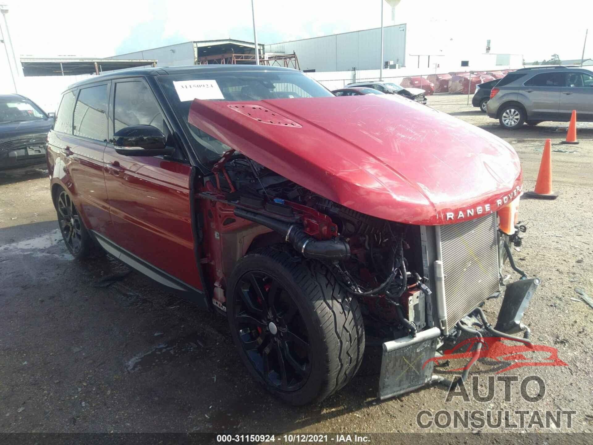 LAND ROVER RANGE ROVER SPORT 2016 - SALWR2EFXGA110737