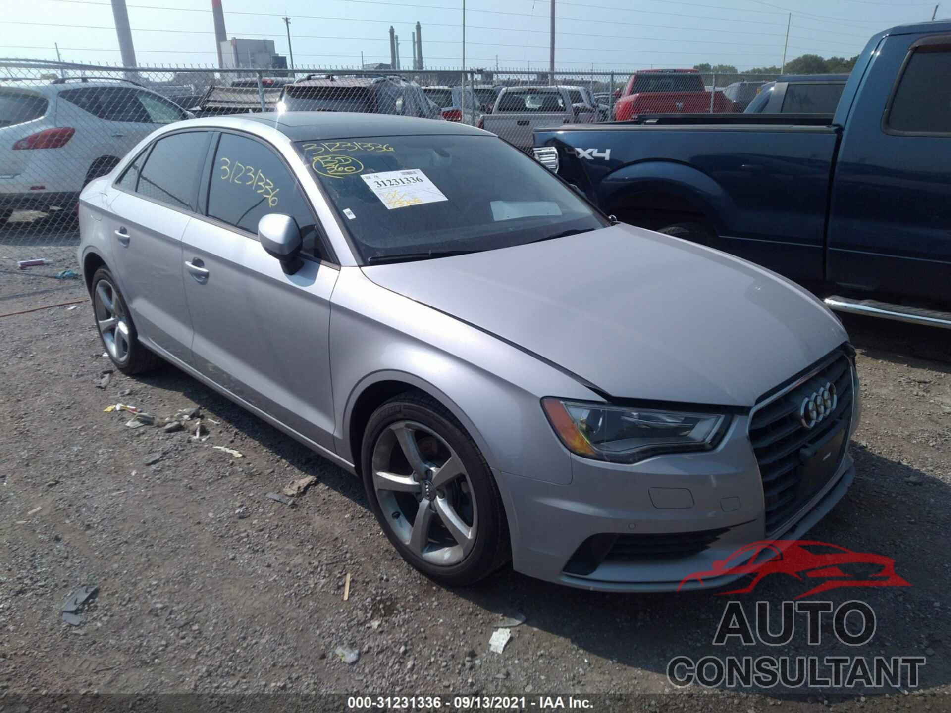 AUDI A3 2016 - WAUA7GFF4G1018328