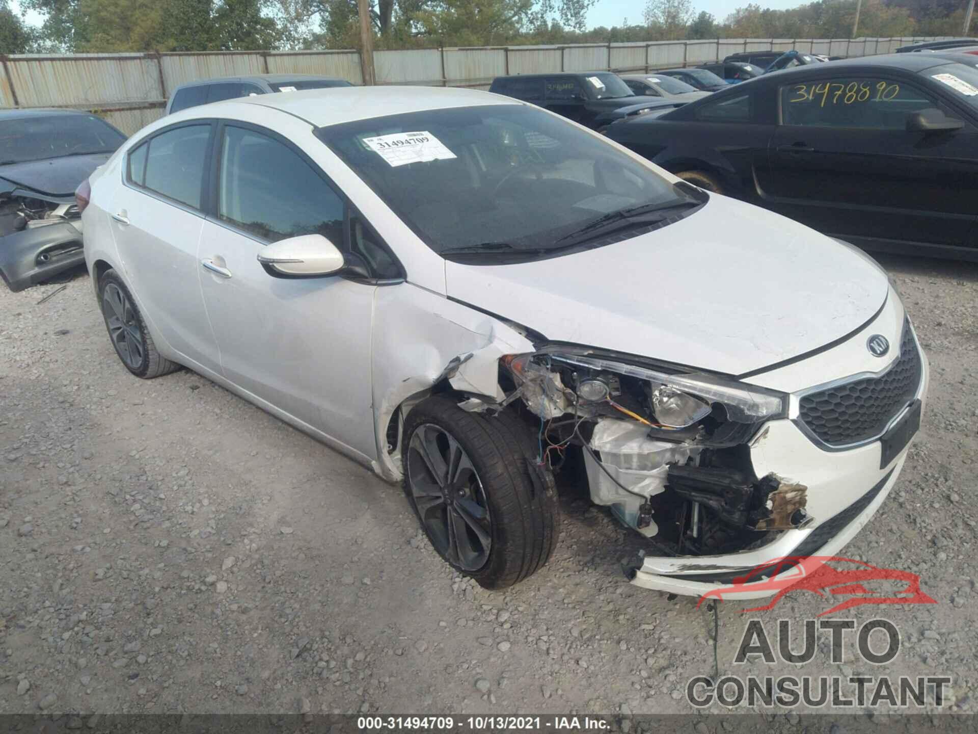 KIA FORTE 2016 - KNAFX4A85G5522036