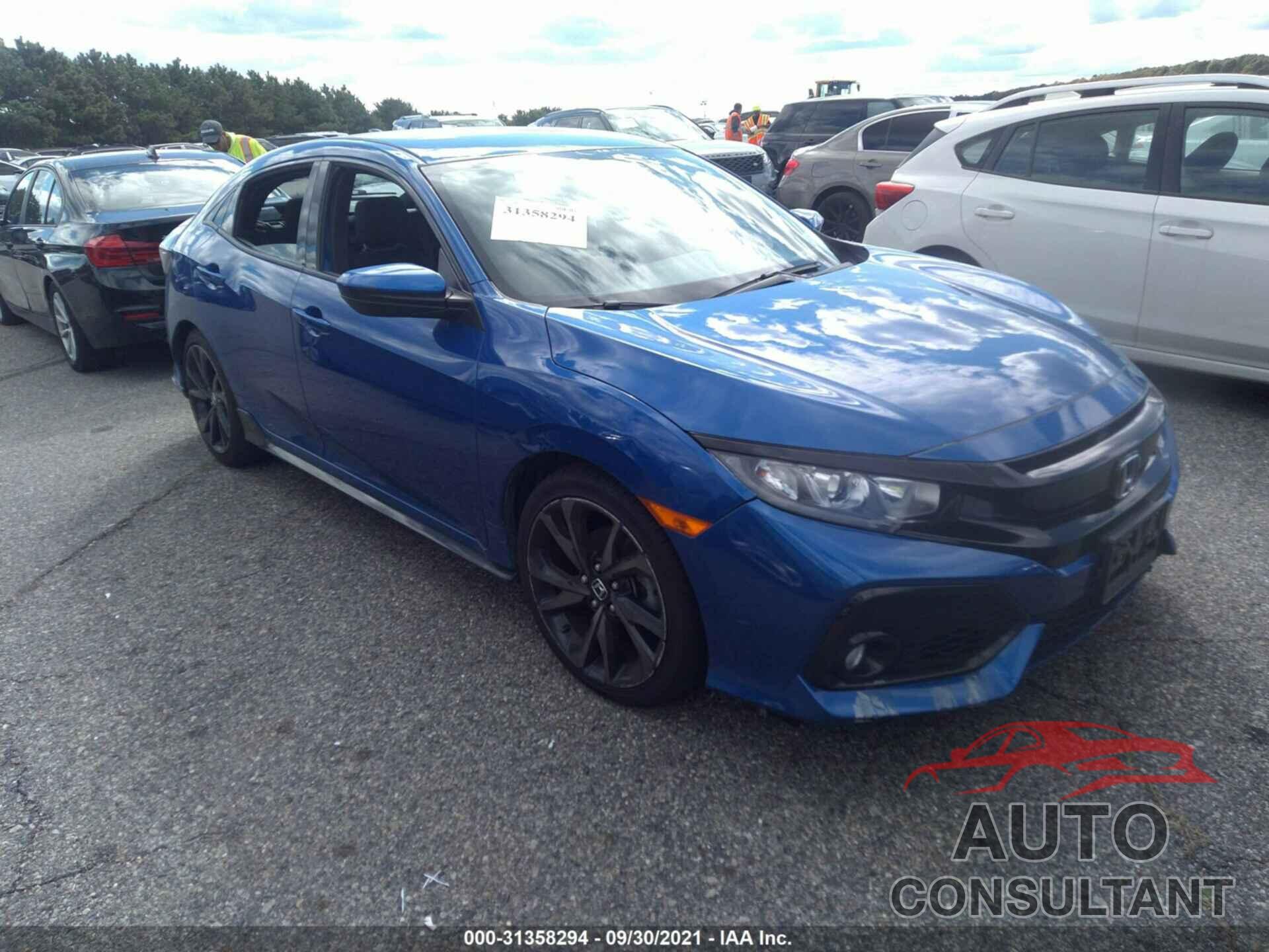 HONDA CIVIC HATCHBACK 2019 - SHHFK7H42KU418888