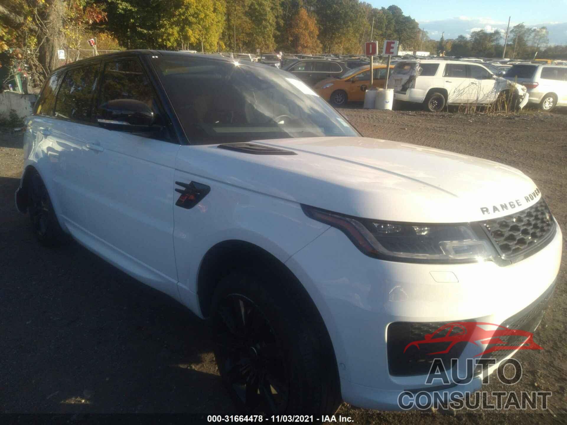 LAND ROVER RANGE ROVER SPORT 2019 - SALWR2RE7KA822715