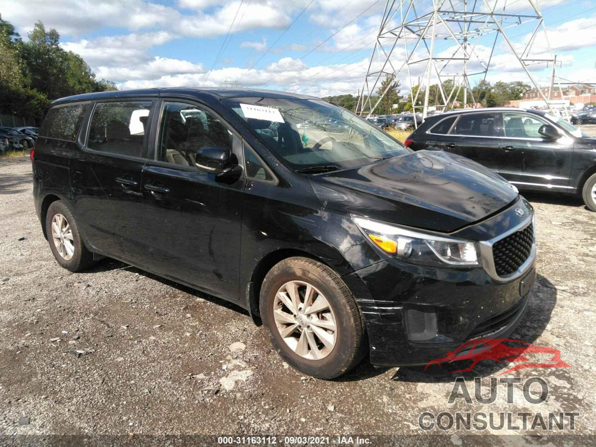 KIA SEDONA 2017 - KNDMA5C1XH6258938