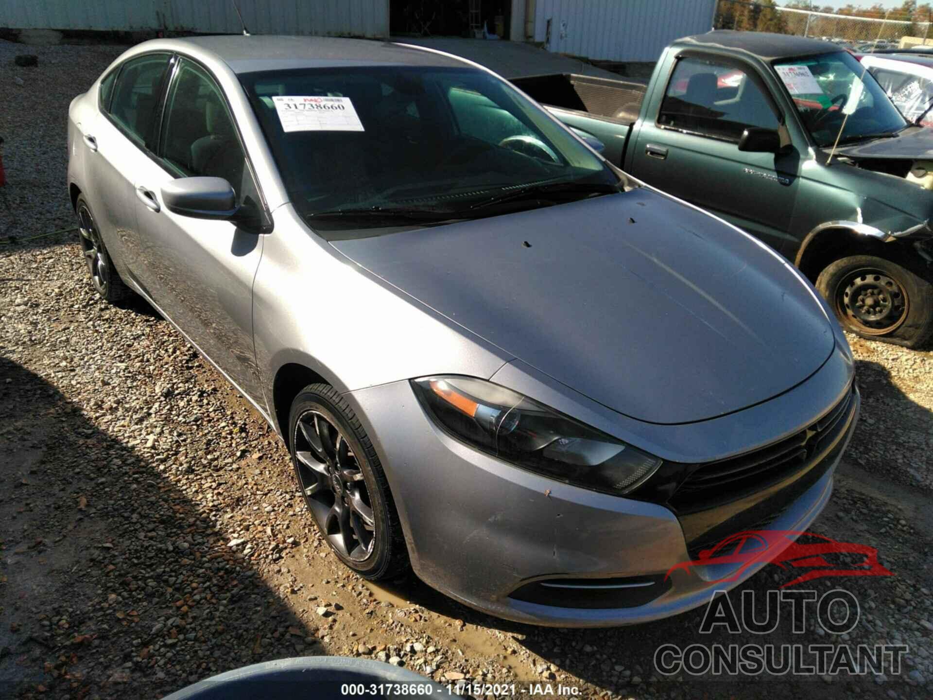 DODGE DART 2016 - 1C3CDFAA6GD516527