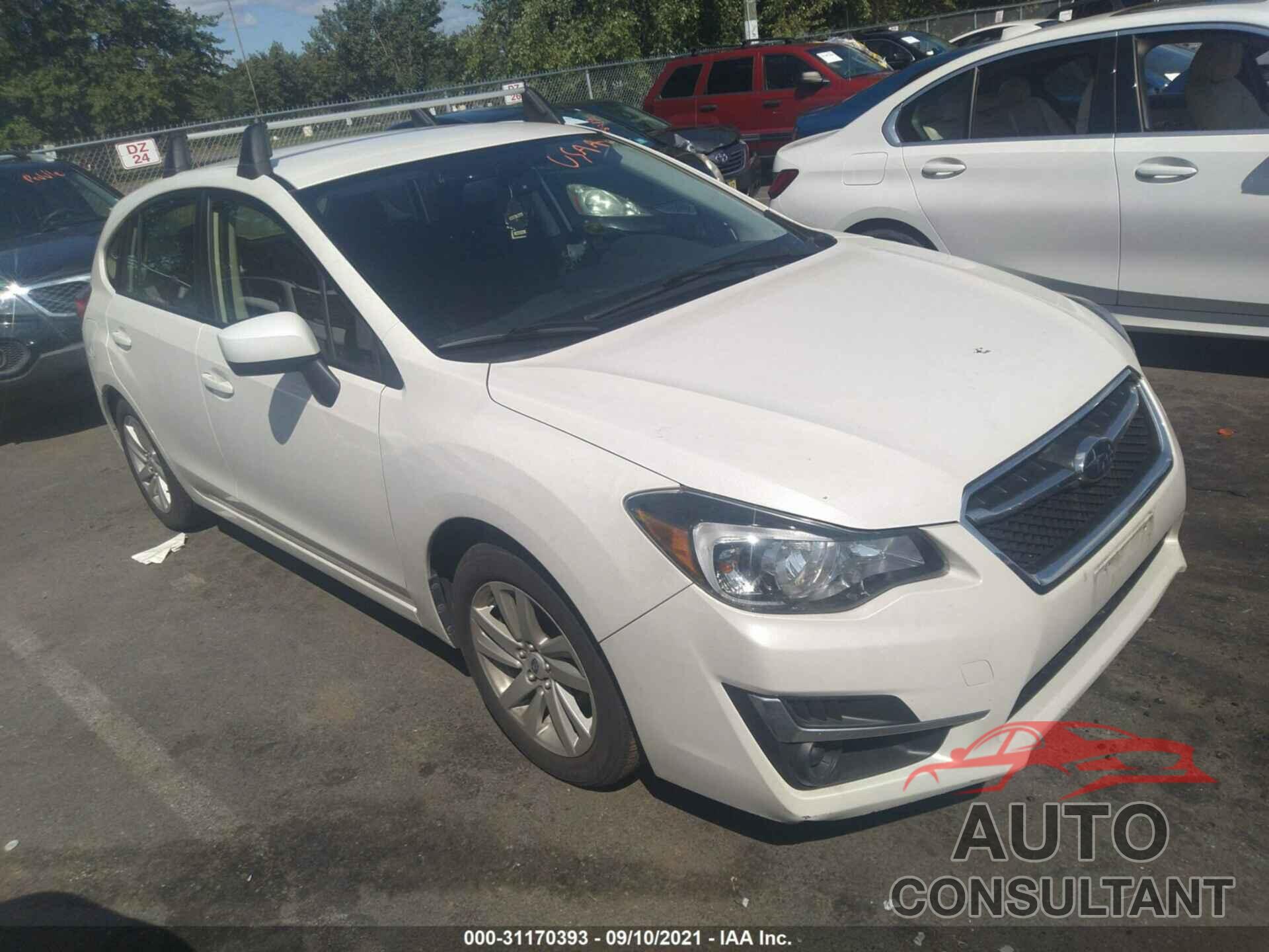 SUBARU IMPREZA WAGON 2016 - JF1GPAB60G8230138