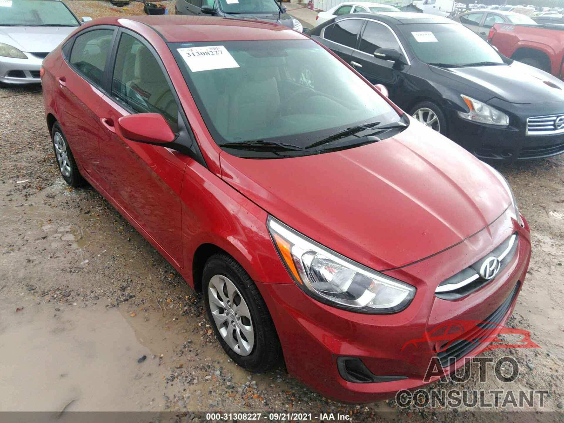 HYUNDAI ACCENT 2017 - KMHCT4AE6HU371346