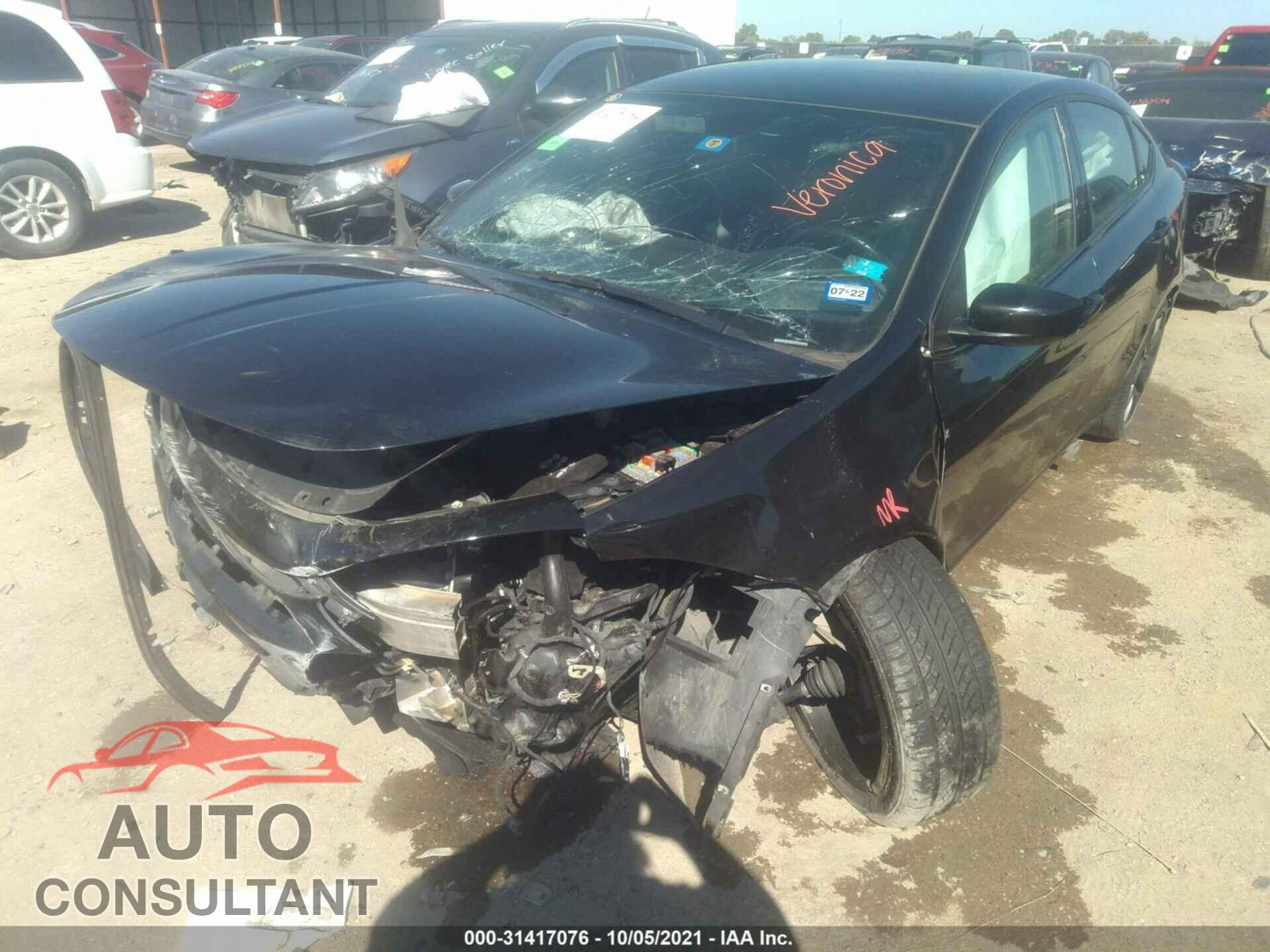 DODGE DART 2016 - 1C3CDFBB7GD635596