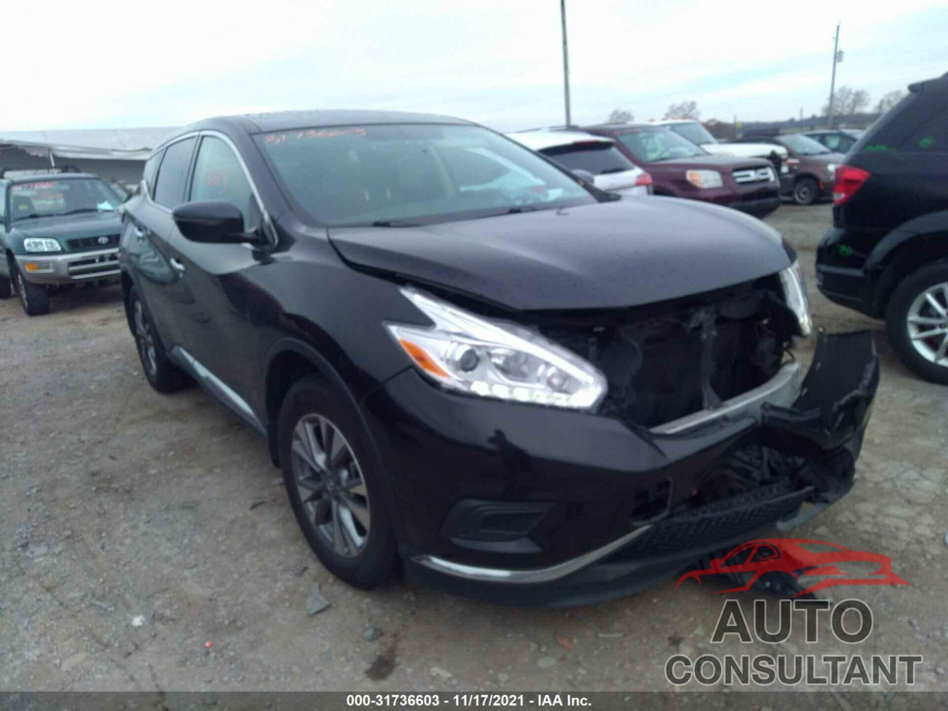 NISSAN MURANO 2016 - 5N1AZ2MH7GN142845