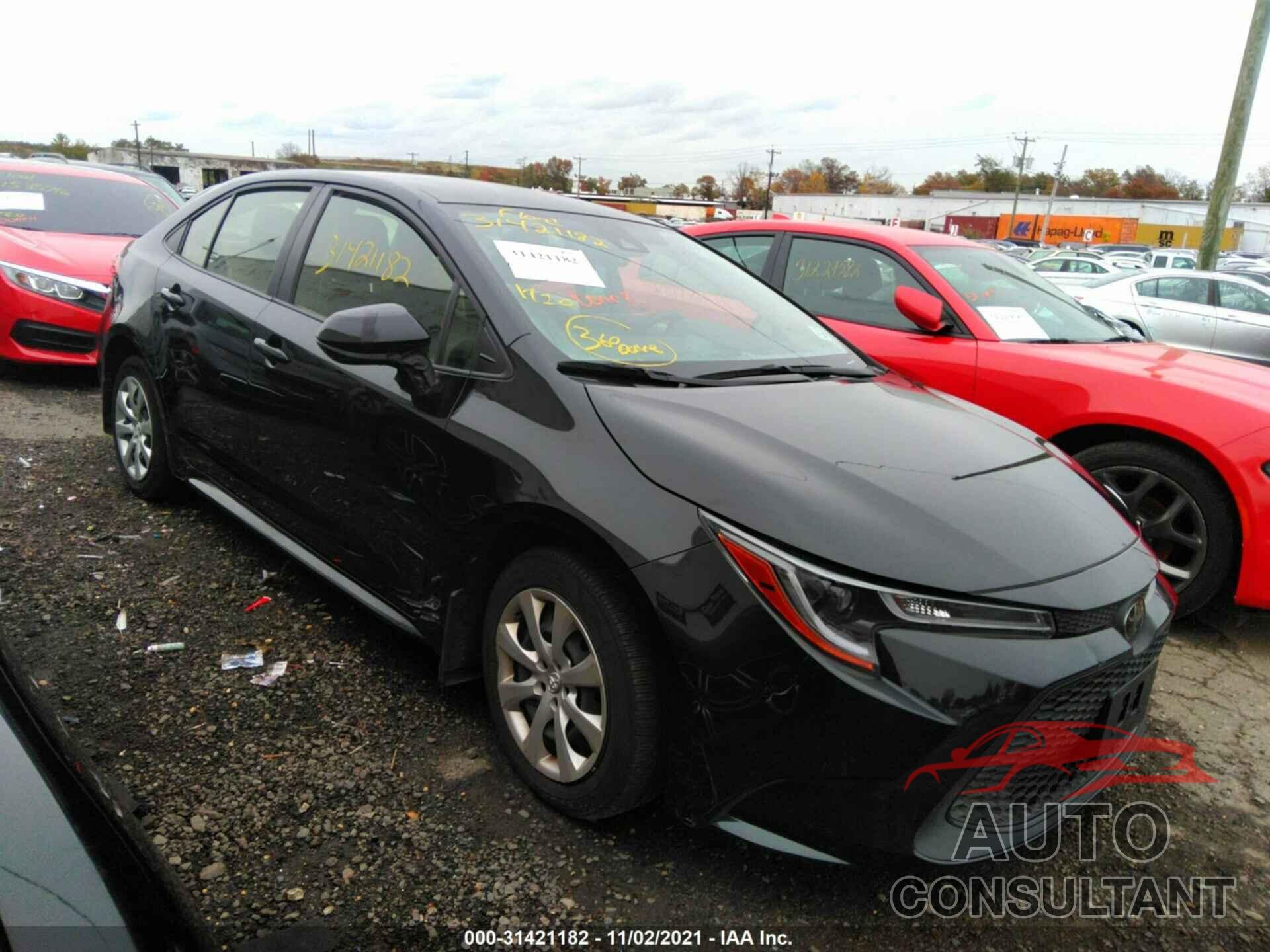 TOYOTA COROLLA 2020 - JTDEPRAE2LJ101006