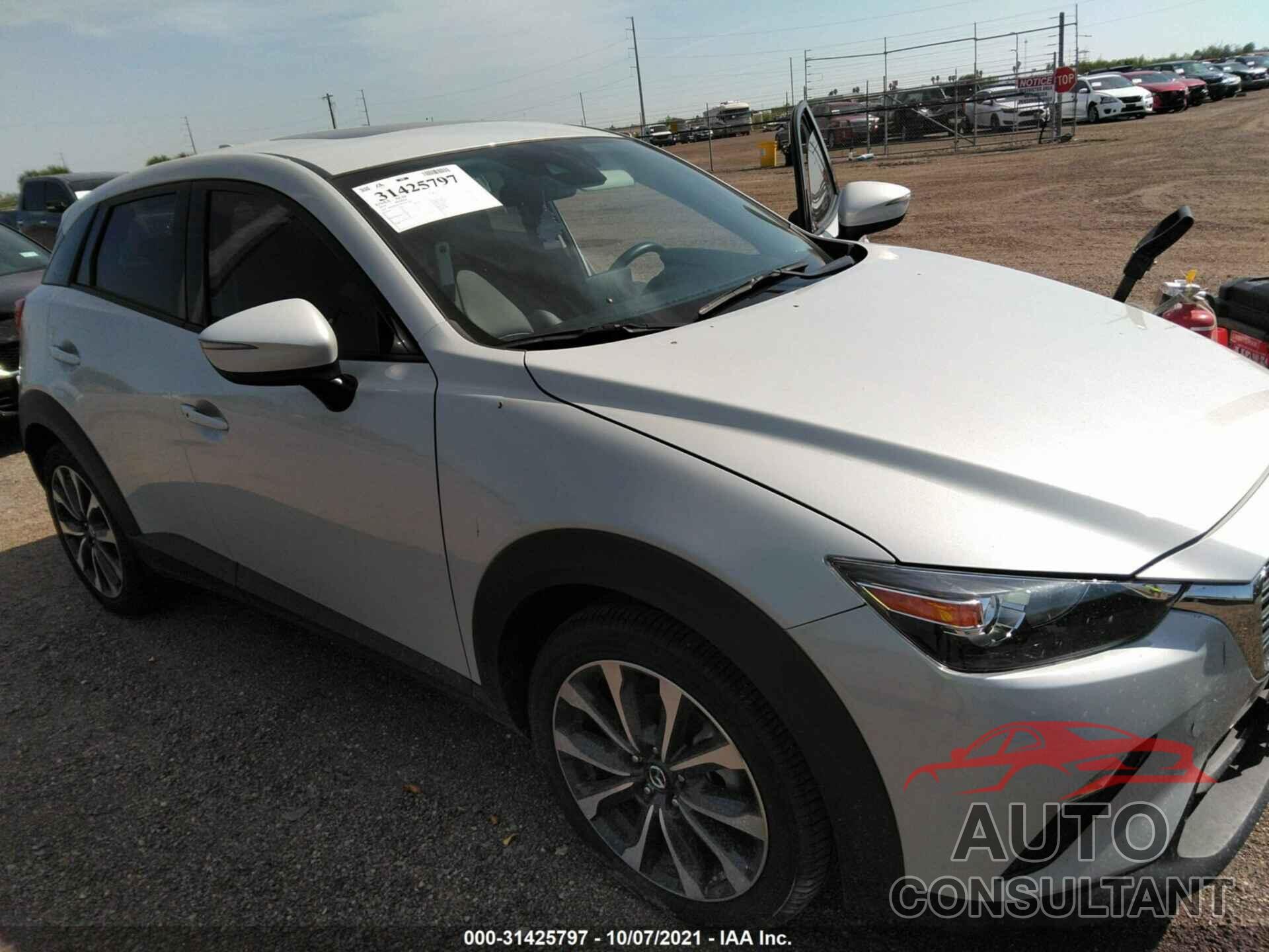 MAZDA CX-3 2019 - JM1DKDC77K1452164