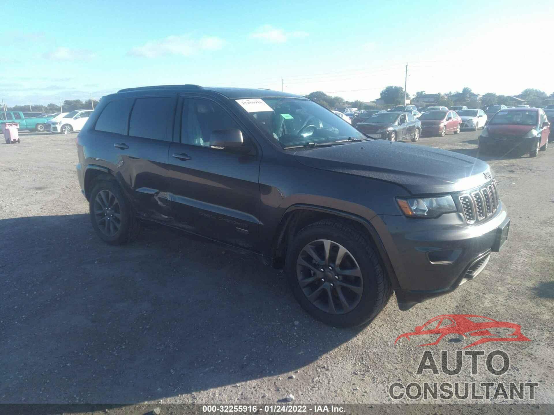 JEEP GRAND CHEROKEE 2016 - 1C4RJEBG3GC445837