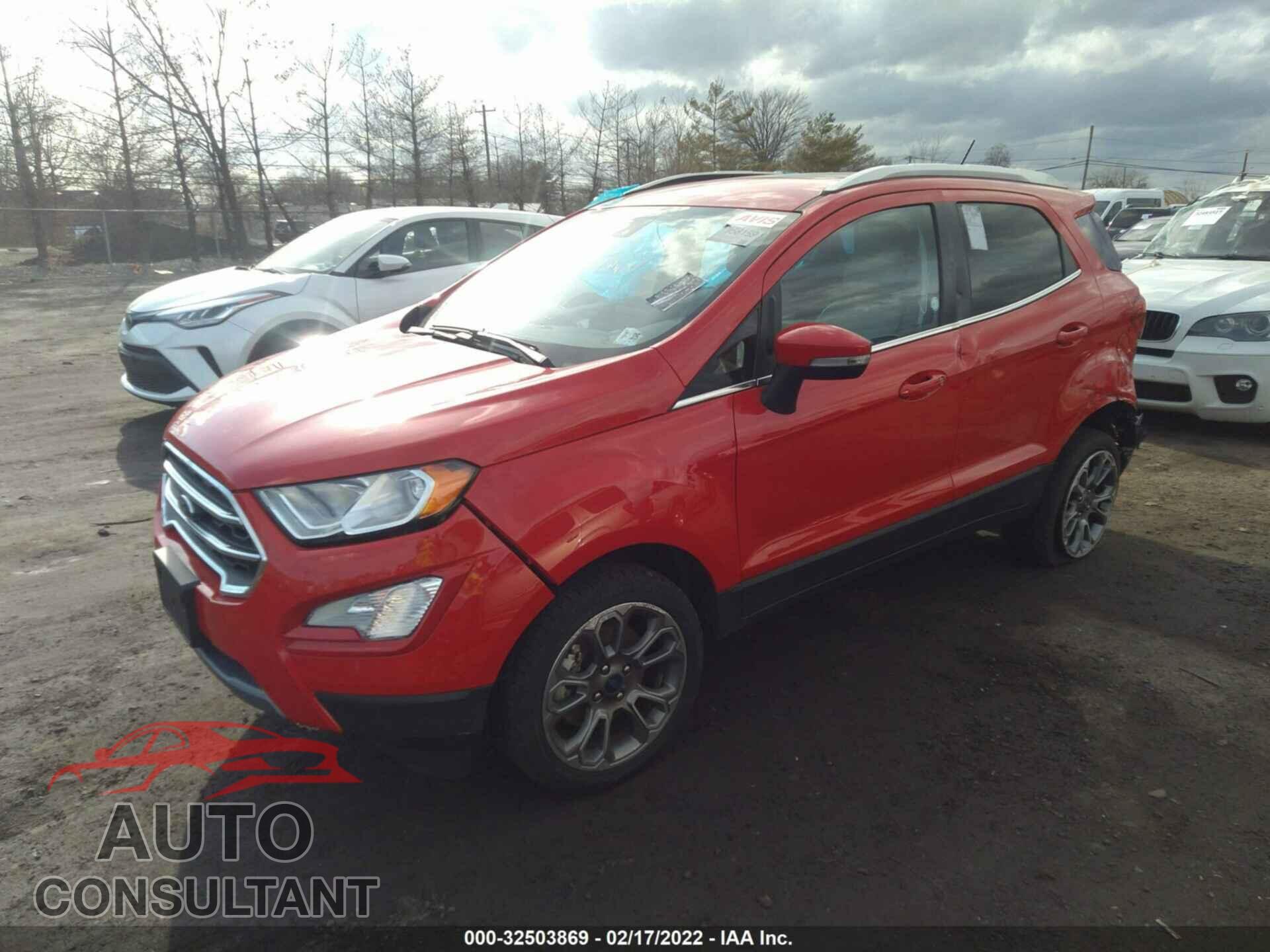 FORD ECOSPORT 2020 - MAJ6S3KL3LC367643
