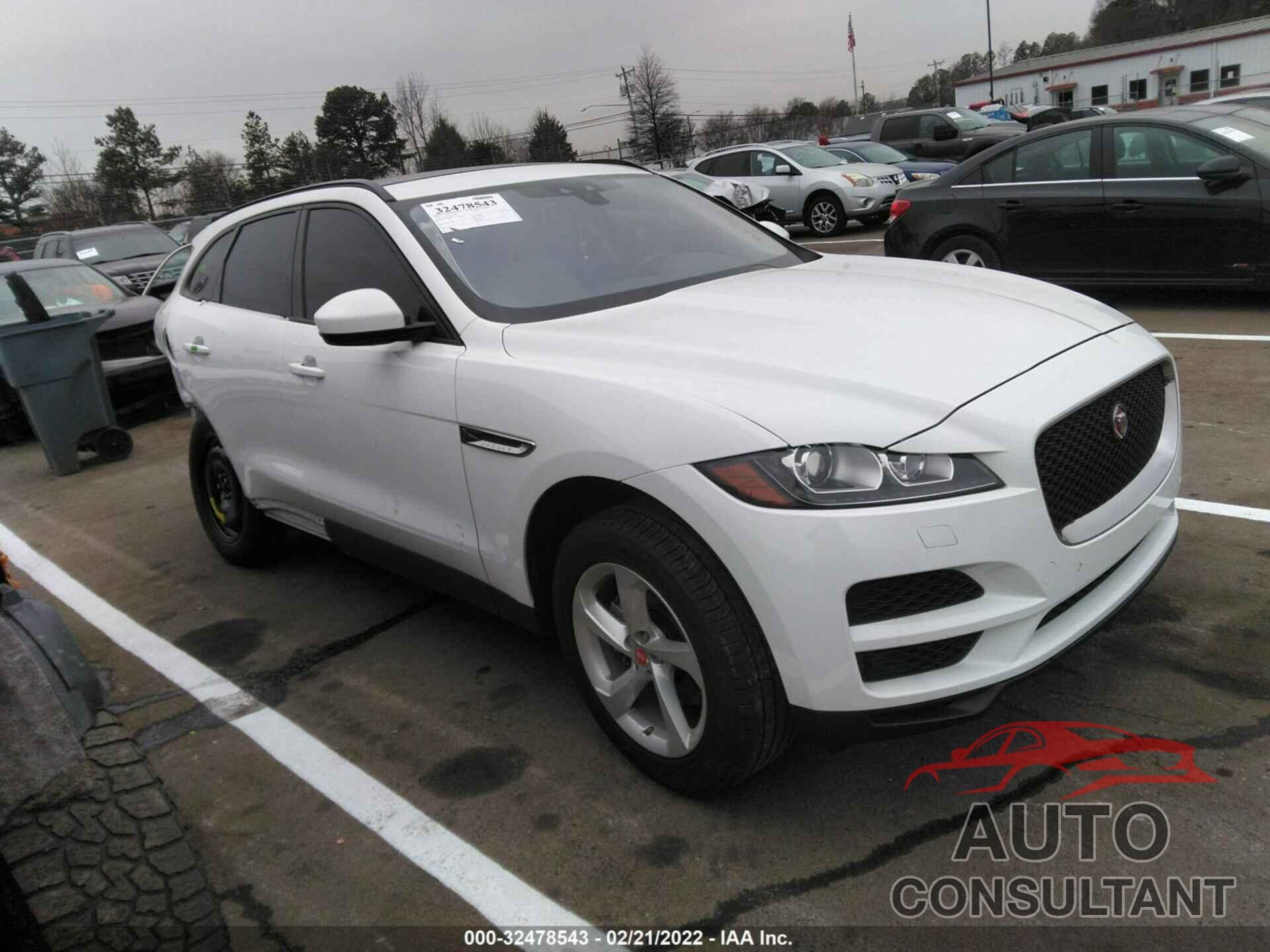 JAGUAR F-PACE 2018 - SADCJ2FX4JA322473