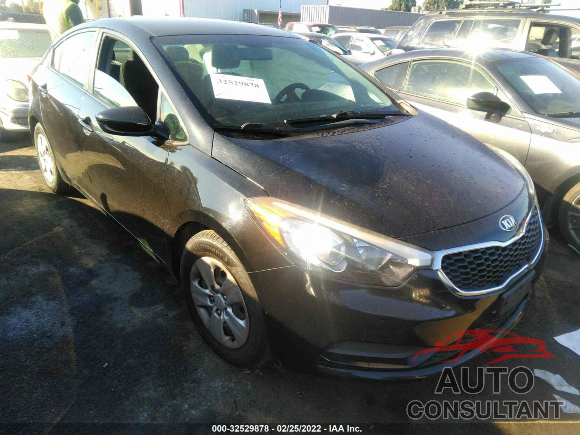 KIA FORTE 2016 - KNAFK4A62G5544217