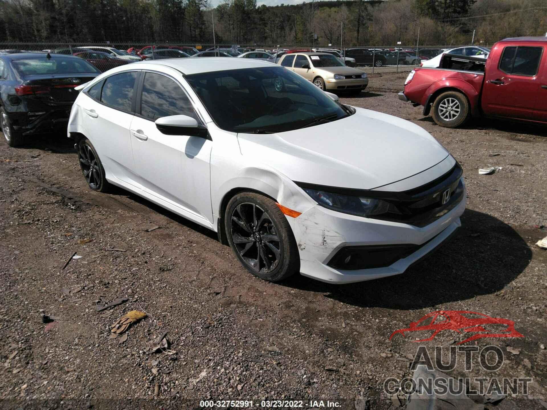 HONDA CIVIC SEDAN 2021 - 2HGFC2F87MH545108