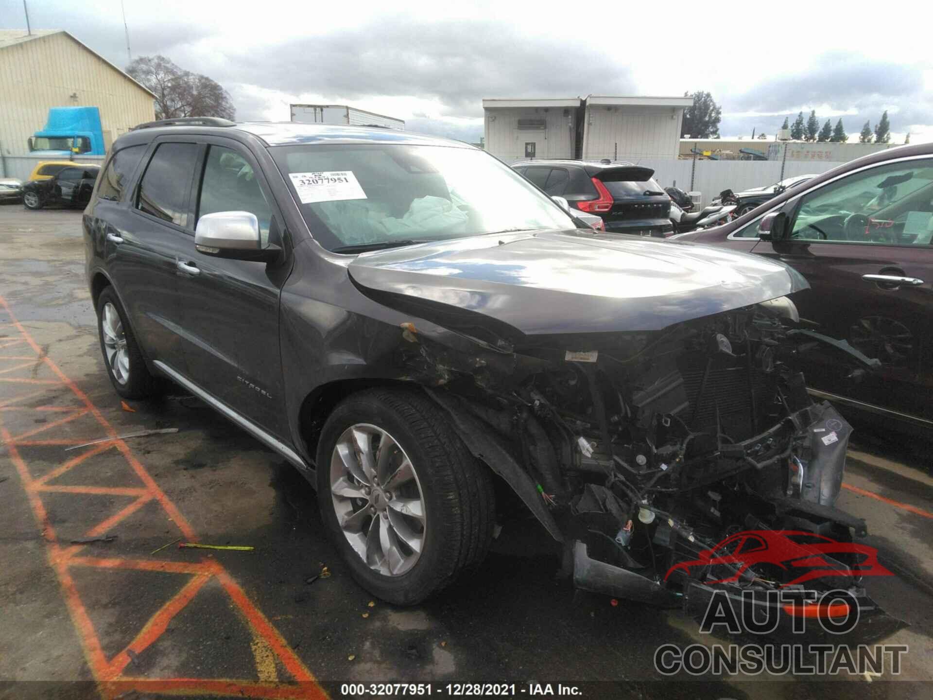 DODGE DURANGO 2021 - 1C4RDHEG3MC792018
