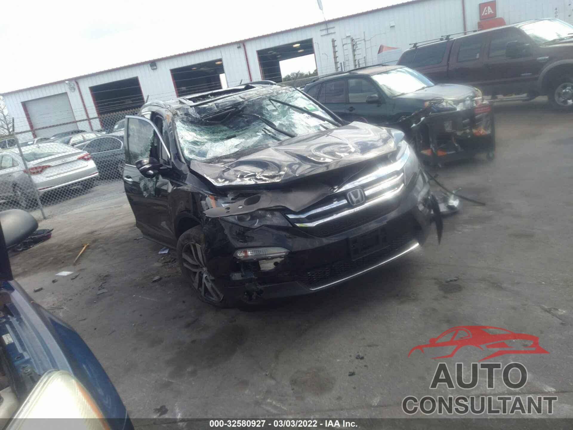HONDA PILOT 2016 - 5FNYF5H92GB057197