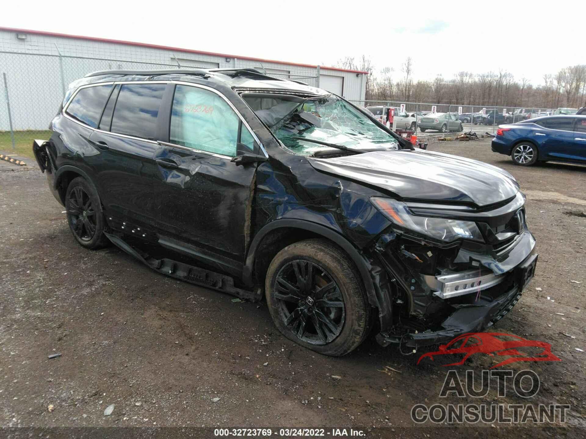 HONDA PILOT 2021 - 5FNYF6H21MB016838